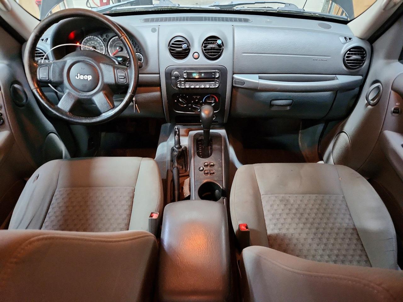 2007 Jeep Liberty Sport Black vin: 1J4GL48K37W710613