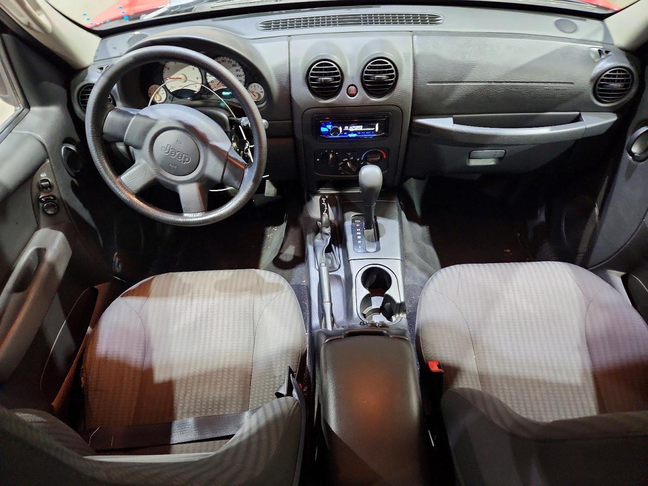 2004 Jeep Liberty Sport Red vin: 1J4GL48K44W132789