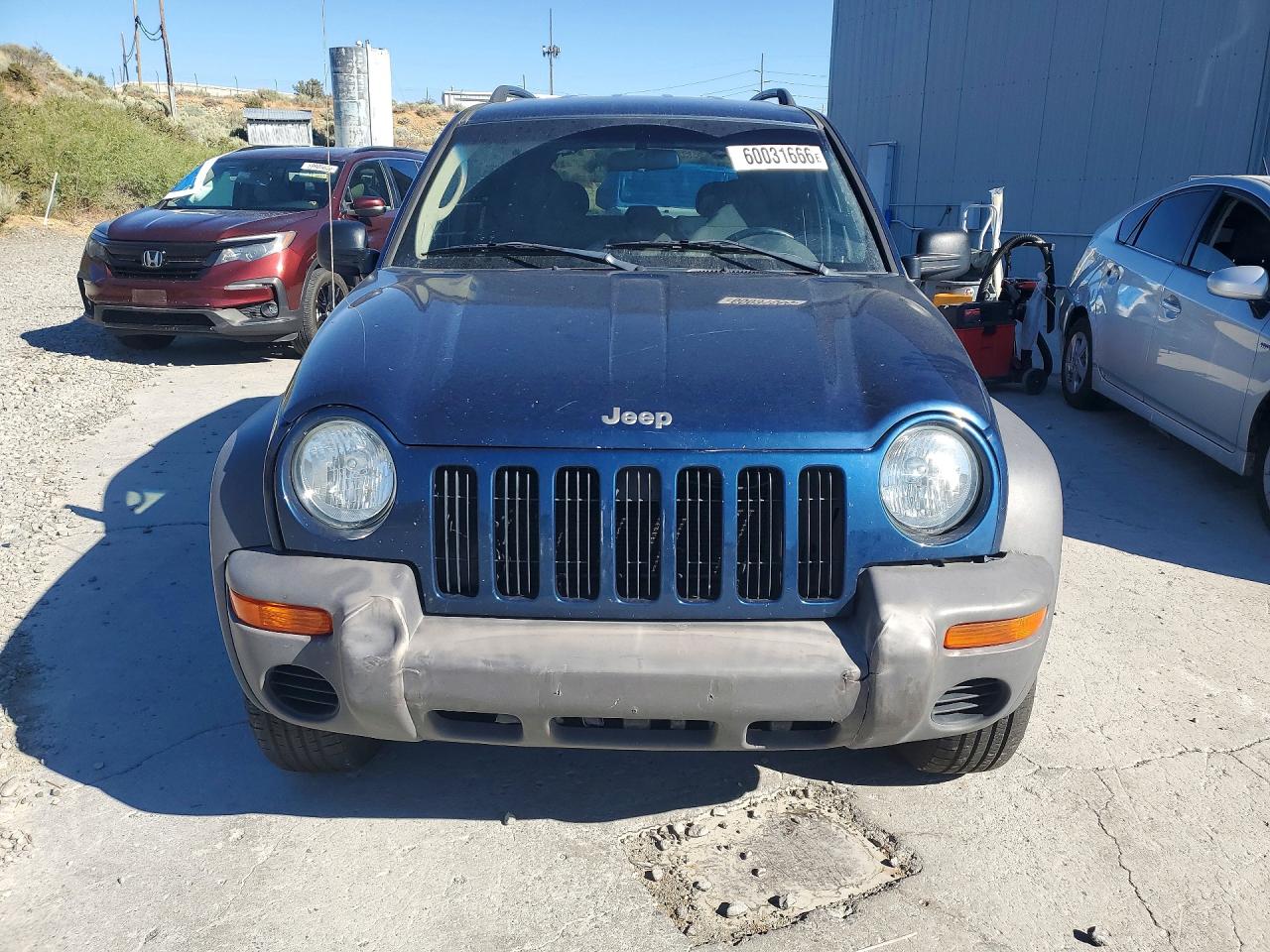 2004 Jeep Liberty Sport Blue vin: 1J4GL48K44W243472