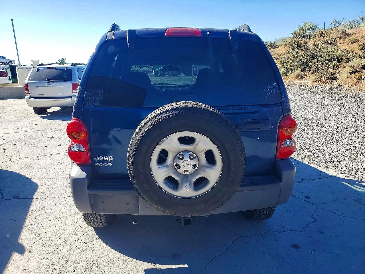 2004 Jeep Liberty Sport Blue vin: 1J4GL48K44W243472