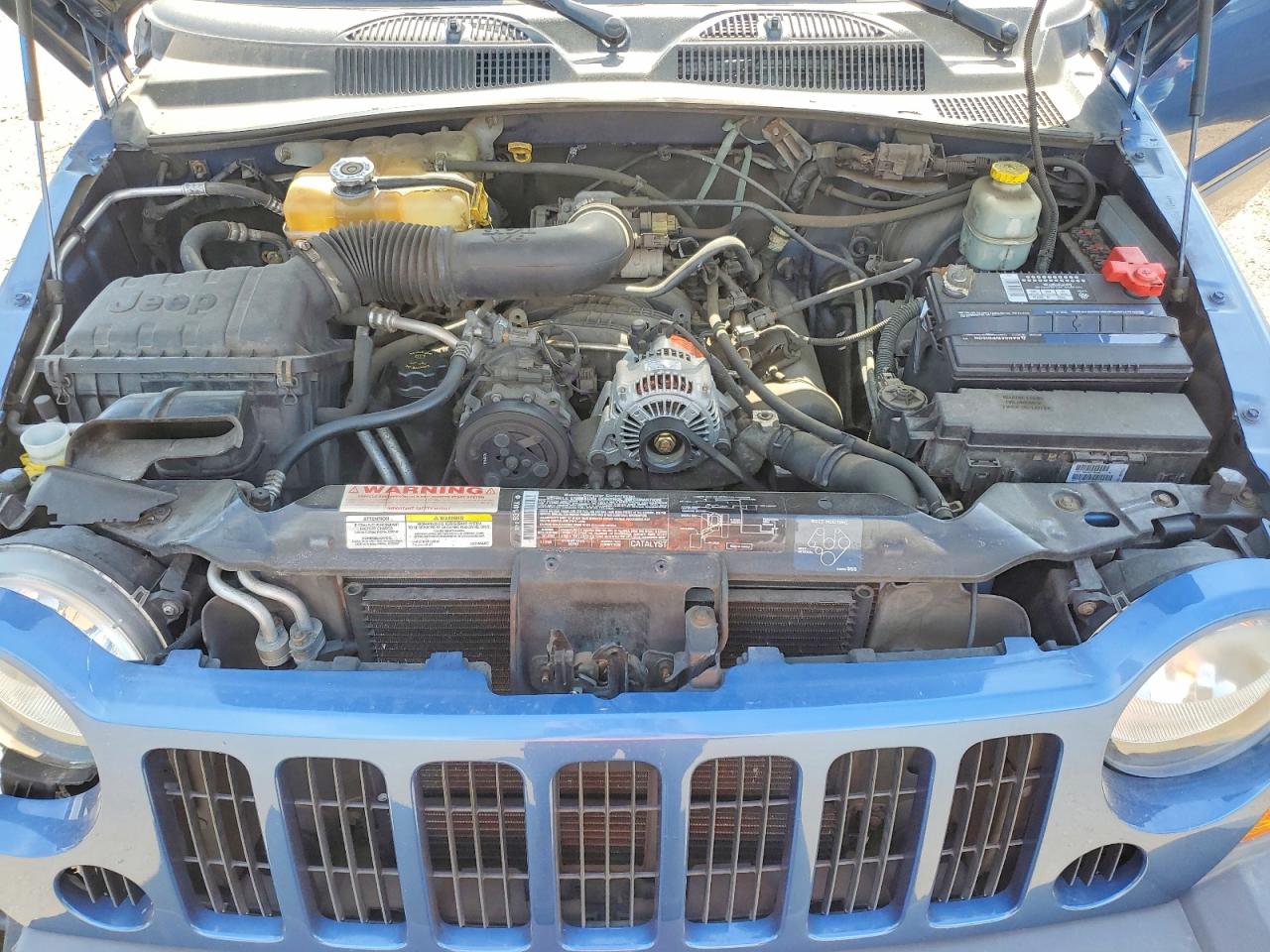 2005 Jeep Liberty Sport Blue vin: 1J4GL48K45W532532