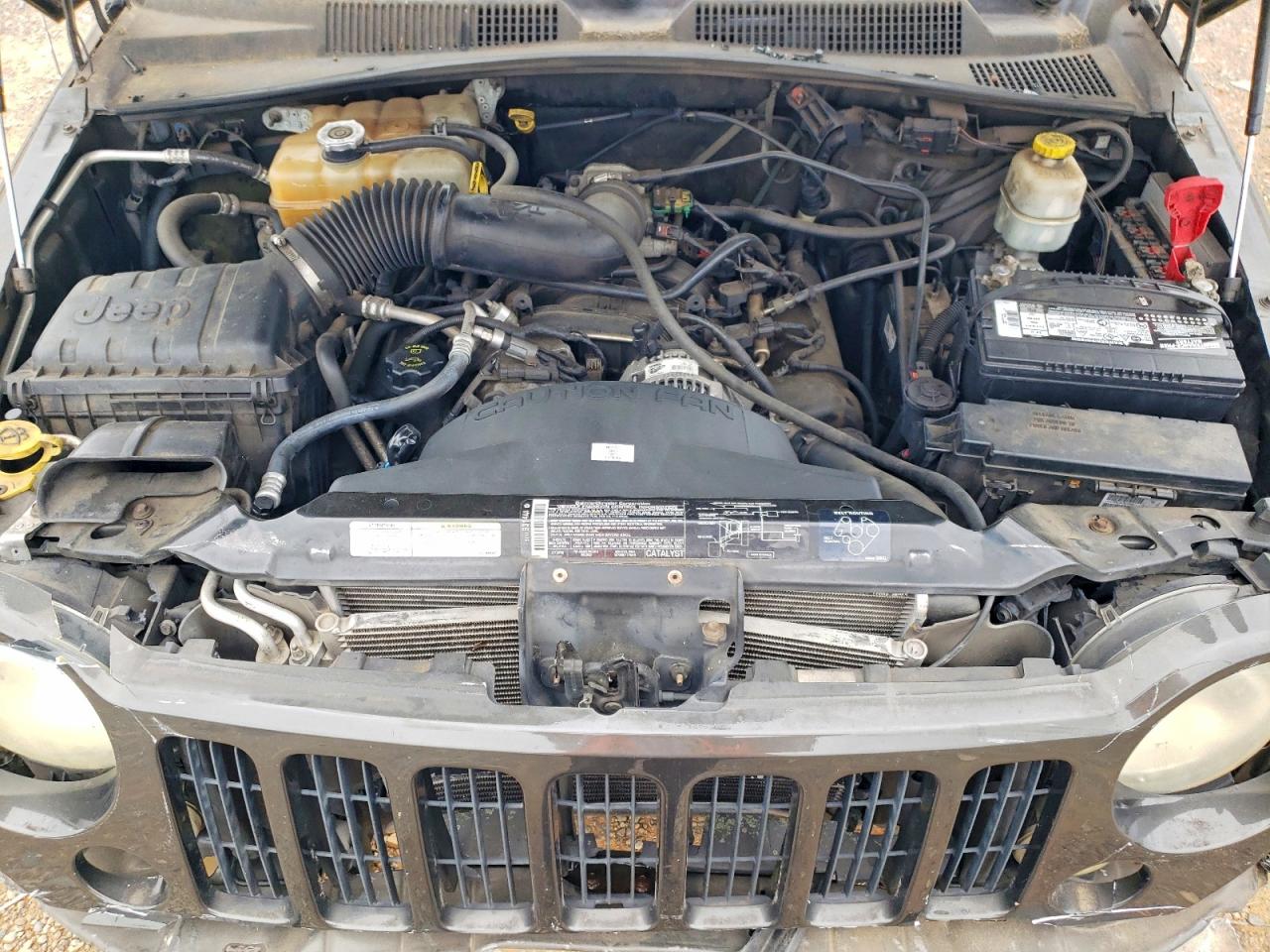 2005 Jeep Liberty Sport Gray vin: 1J4GL48K45W573033