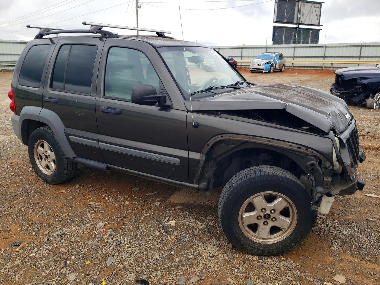 2005 Jeep Liberty Sport Gray vin: 1J4GL48K45W573033