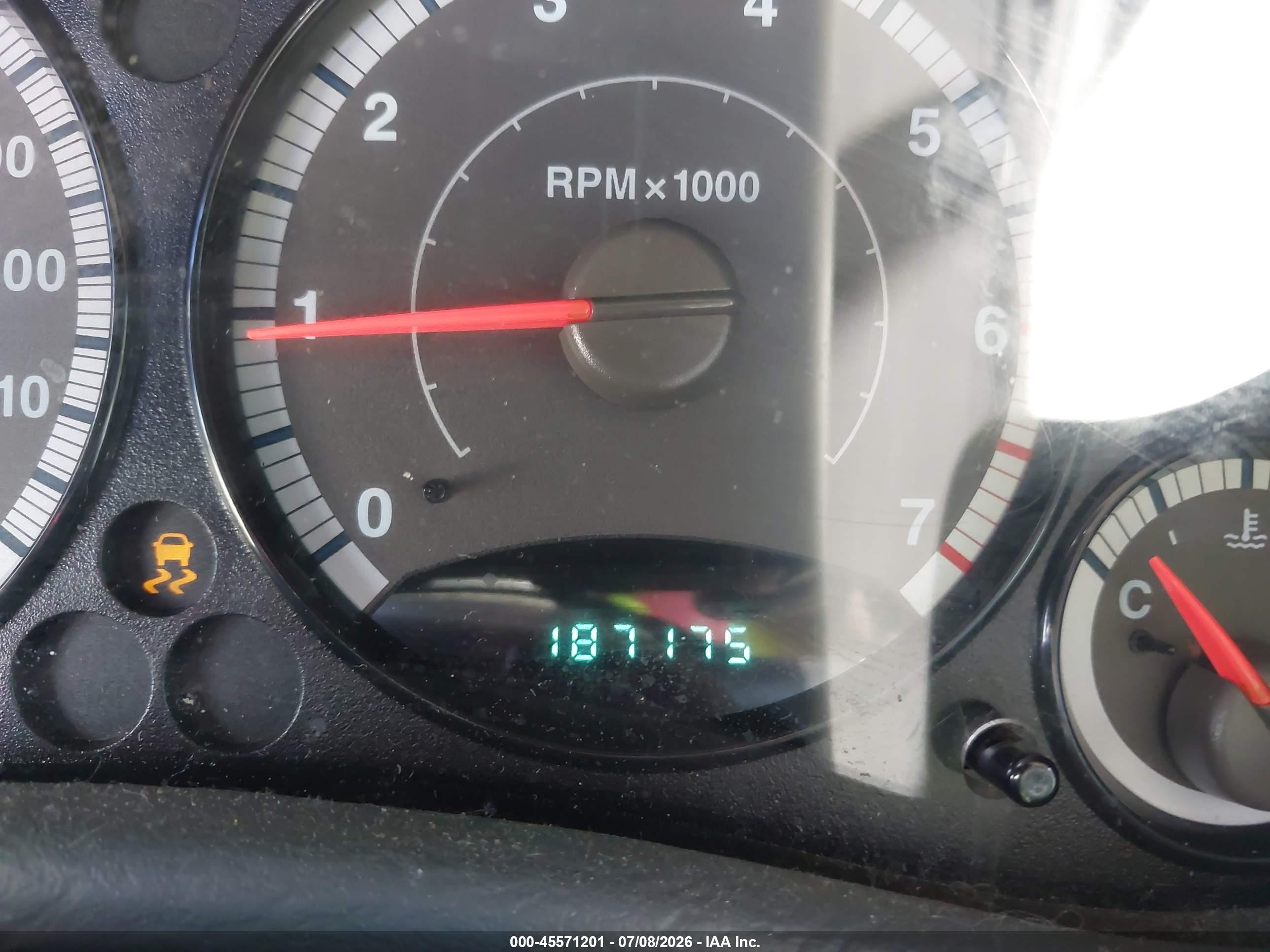 2006 Jeep Liberty Sport Red vin: 1J4GL48K46W128938