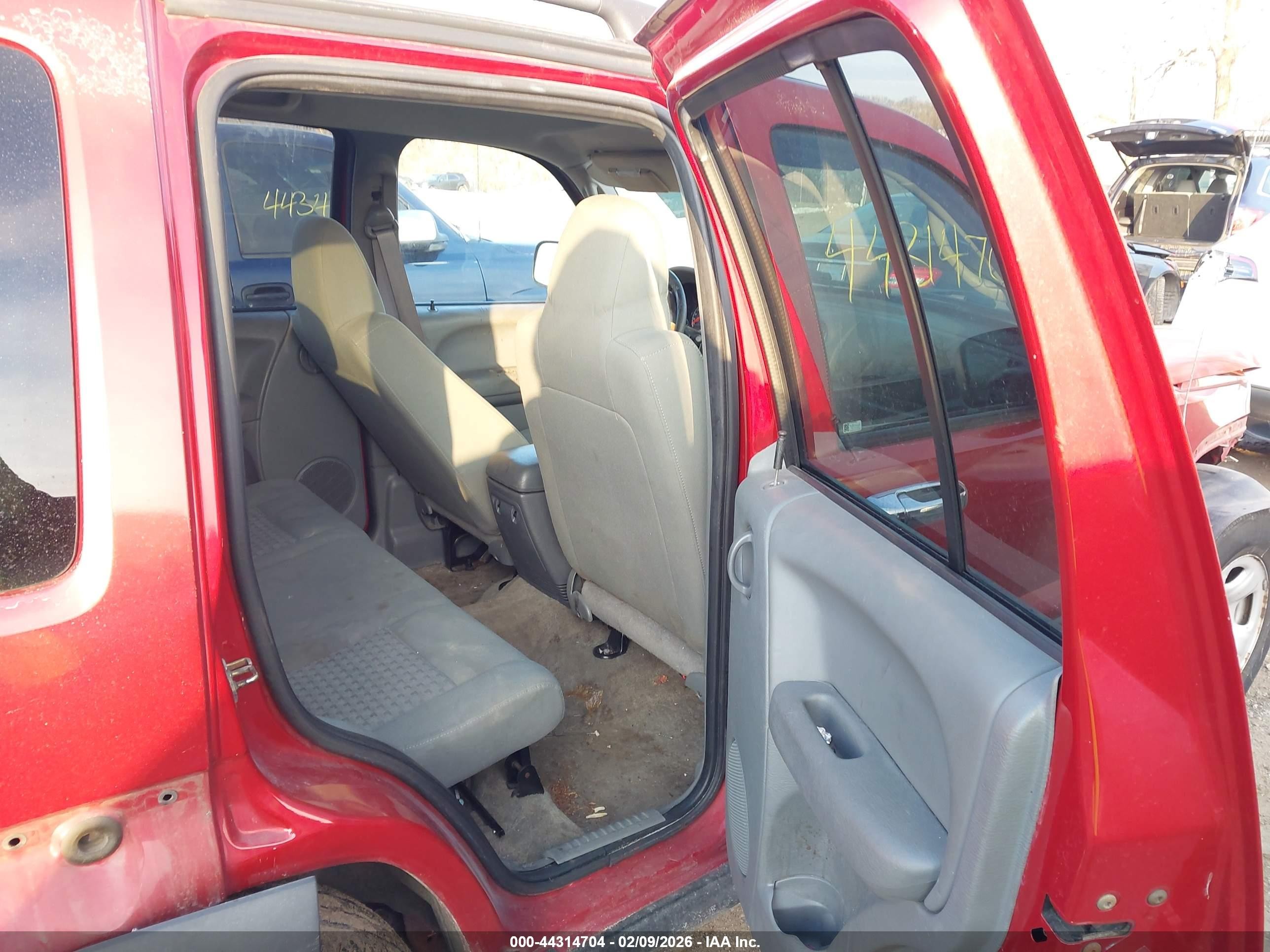 2006 Jeep Liberty Sport Red vin: 1J4GL48K46W184779
