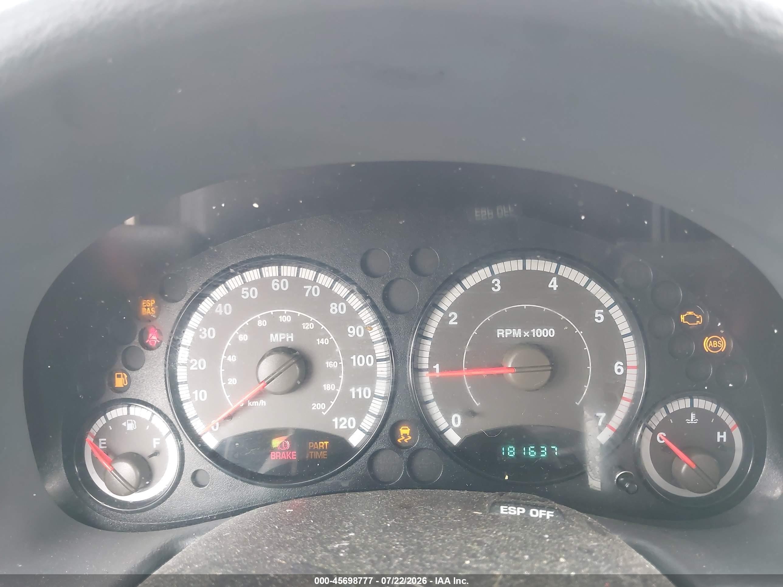 2006 Jeep Liberty Sport Blue vin: 1J4GL48K46W208921