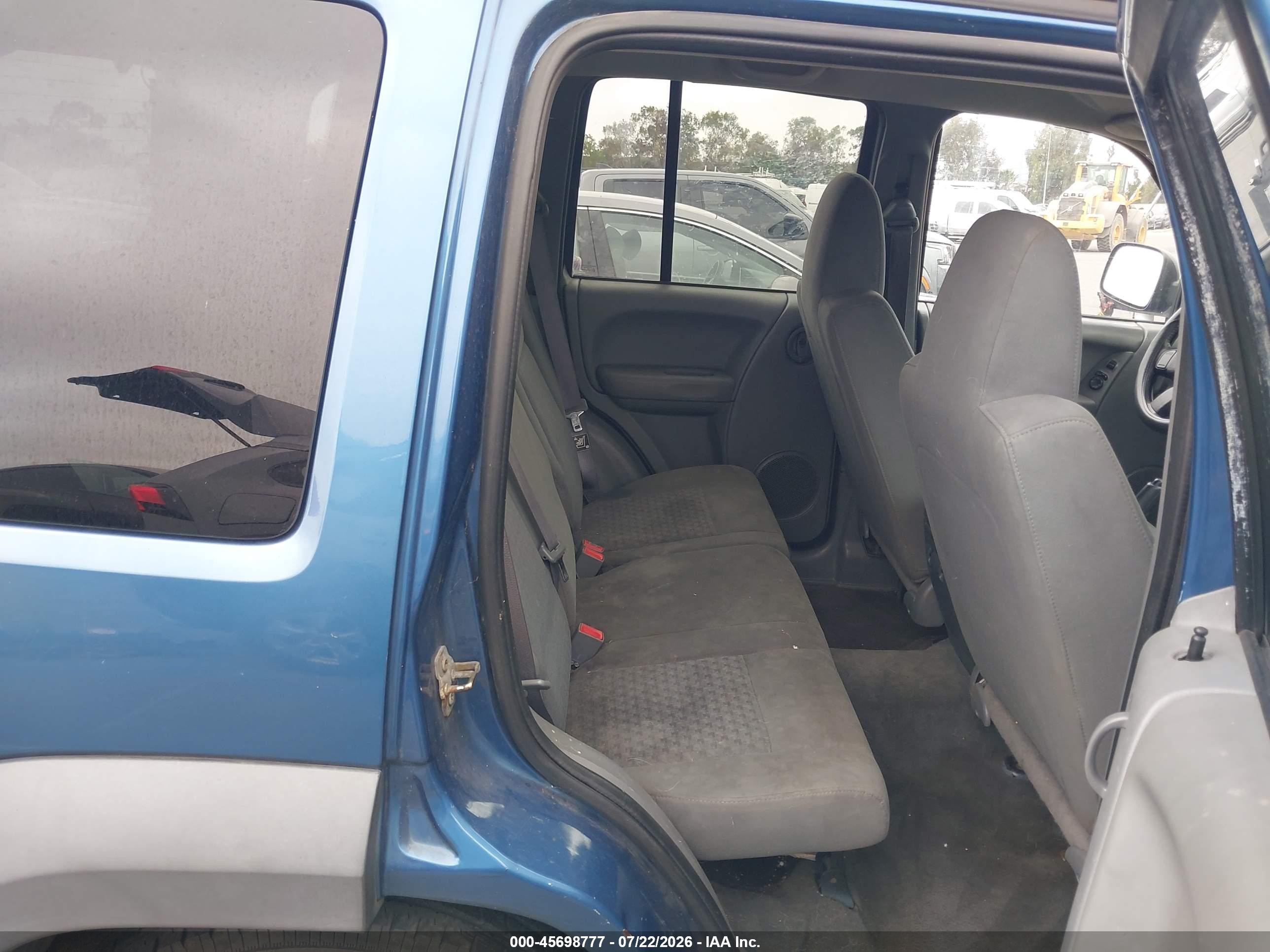 2006 Jeep Liberty Sport Blue vin: 1J4GL48K46W208921