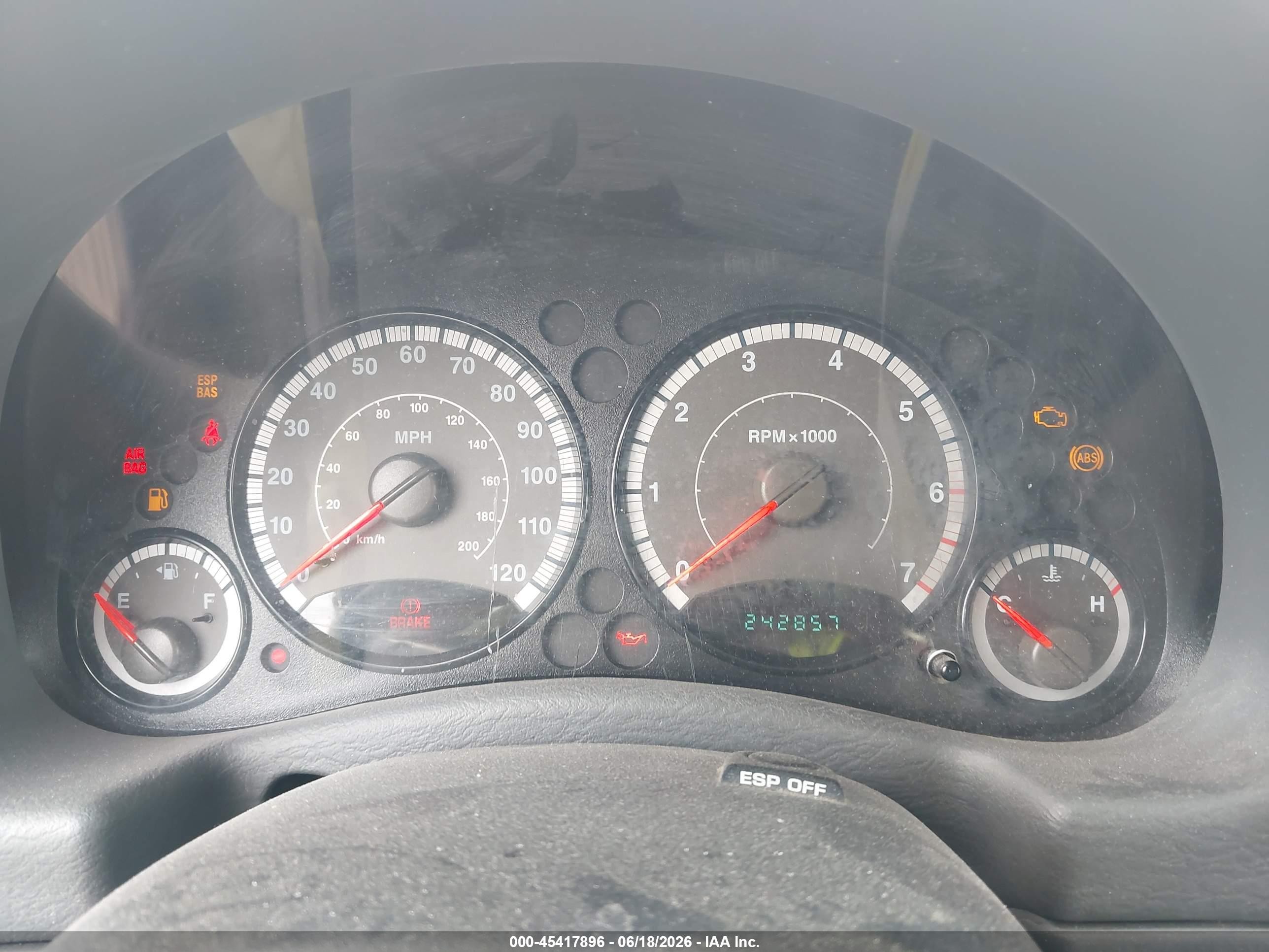 2006 Jeep Liberty Sport Silver vin: 1J4GL48K46W217327