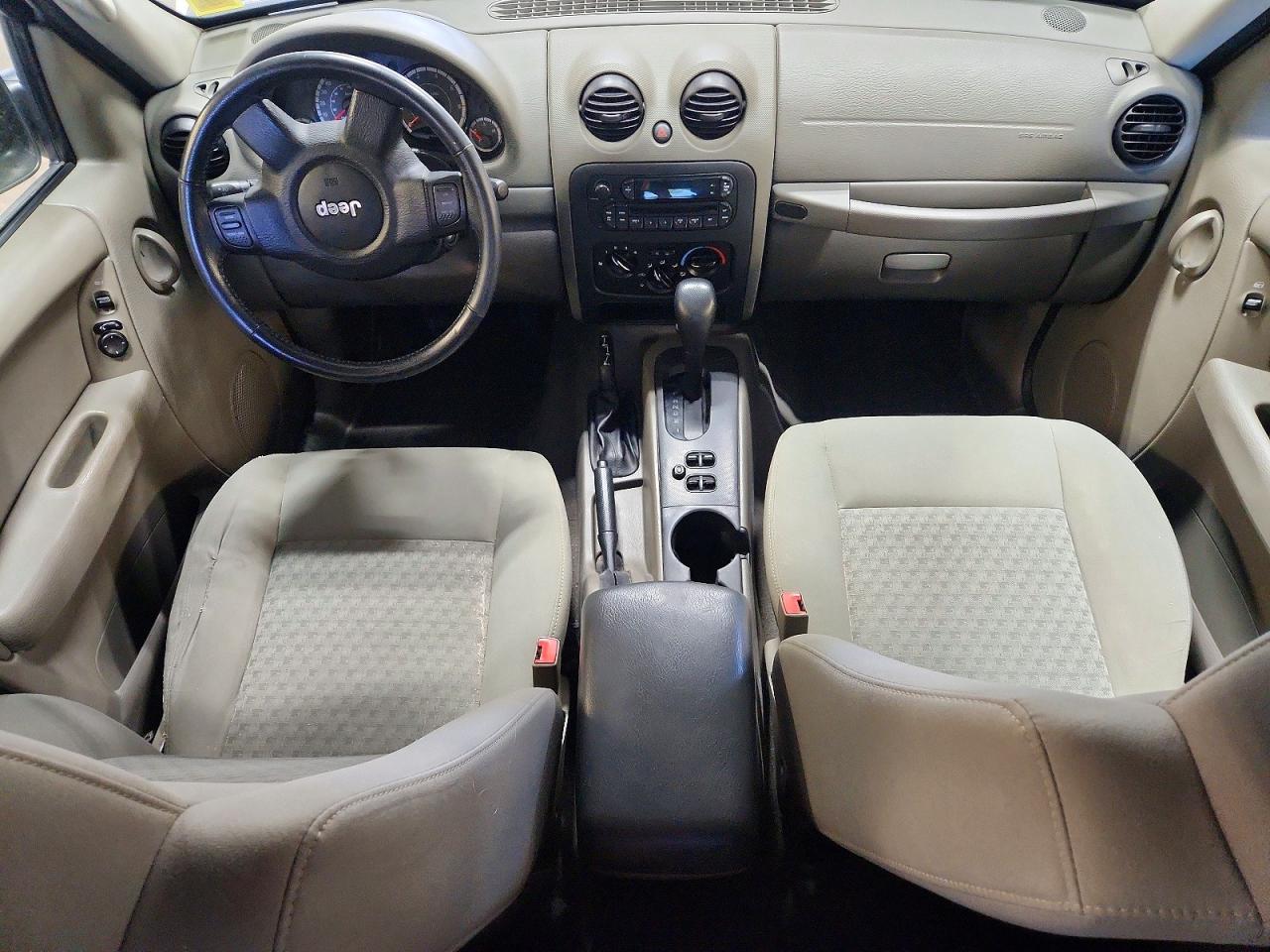 2007 Jeep Liberty Sport White vin: 1J4GL48K47W539435