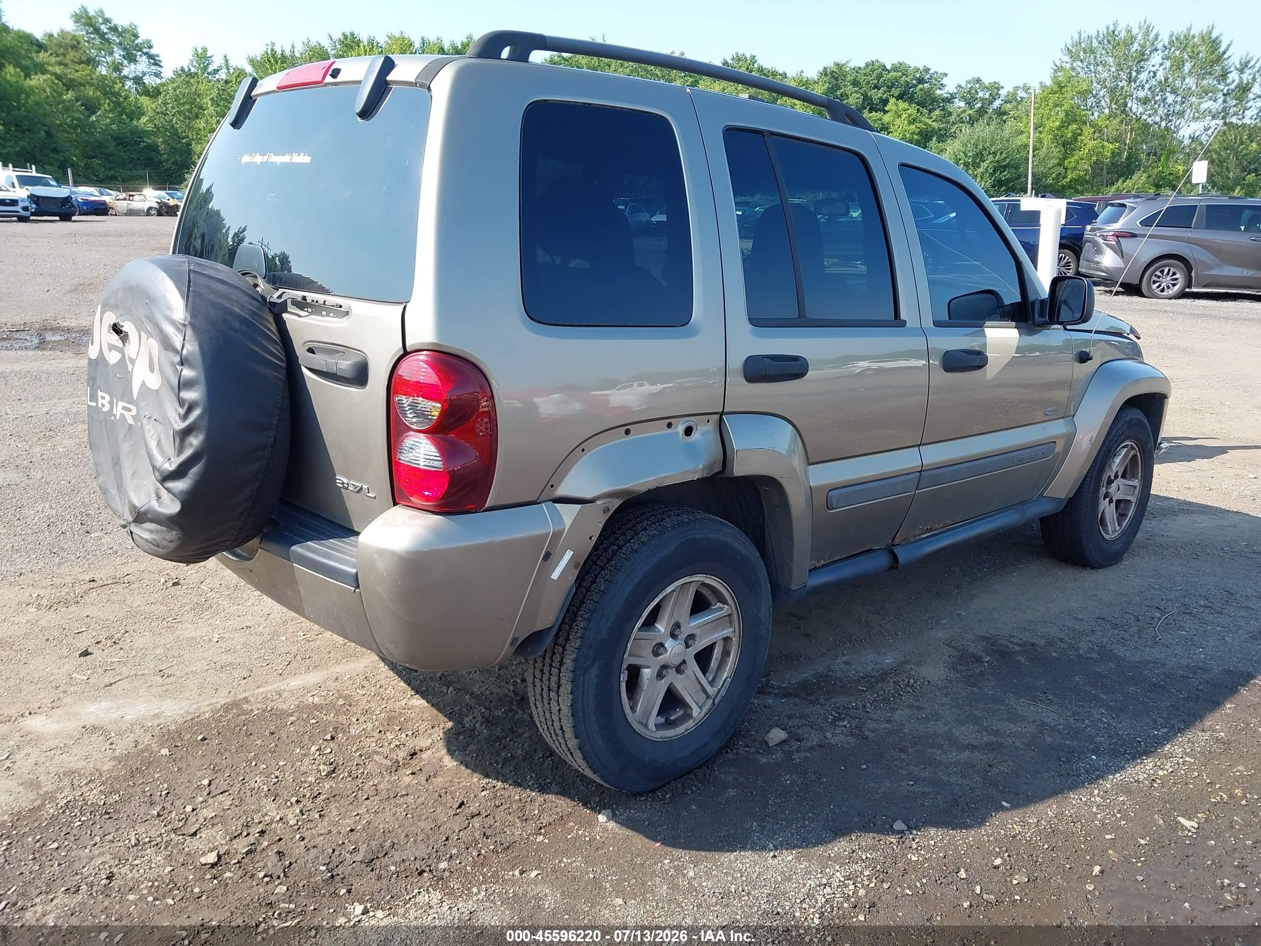 2007 Jeep Liberty Sport Gold vin: 1J4GL48K47W566747