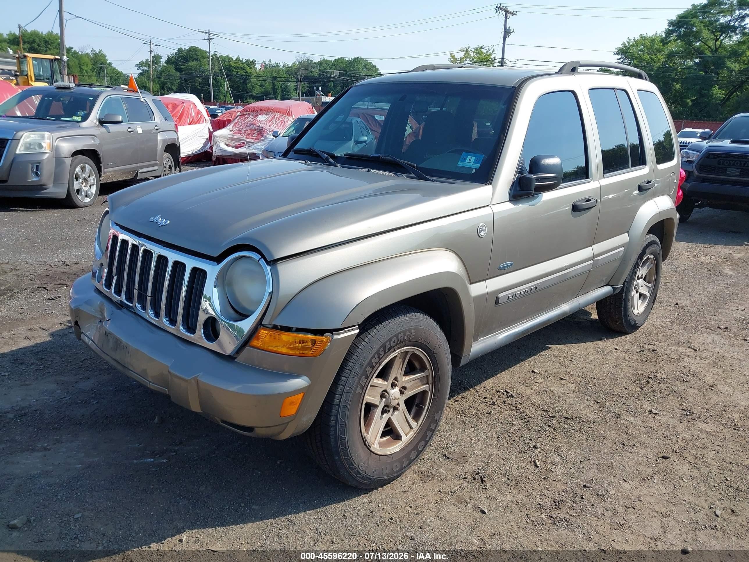 2007 Jeep Liberty Sport Gold vin: 1J4GL48K47W566747