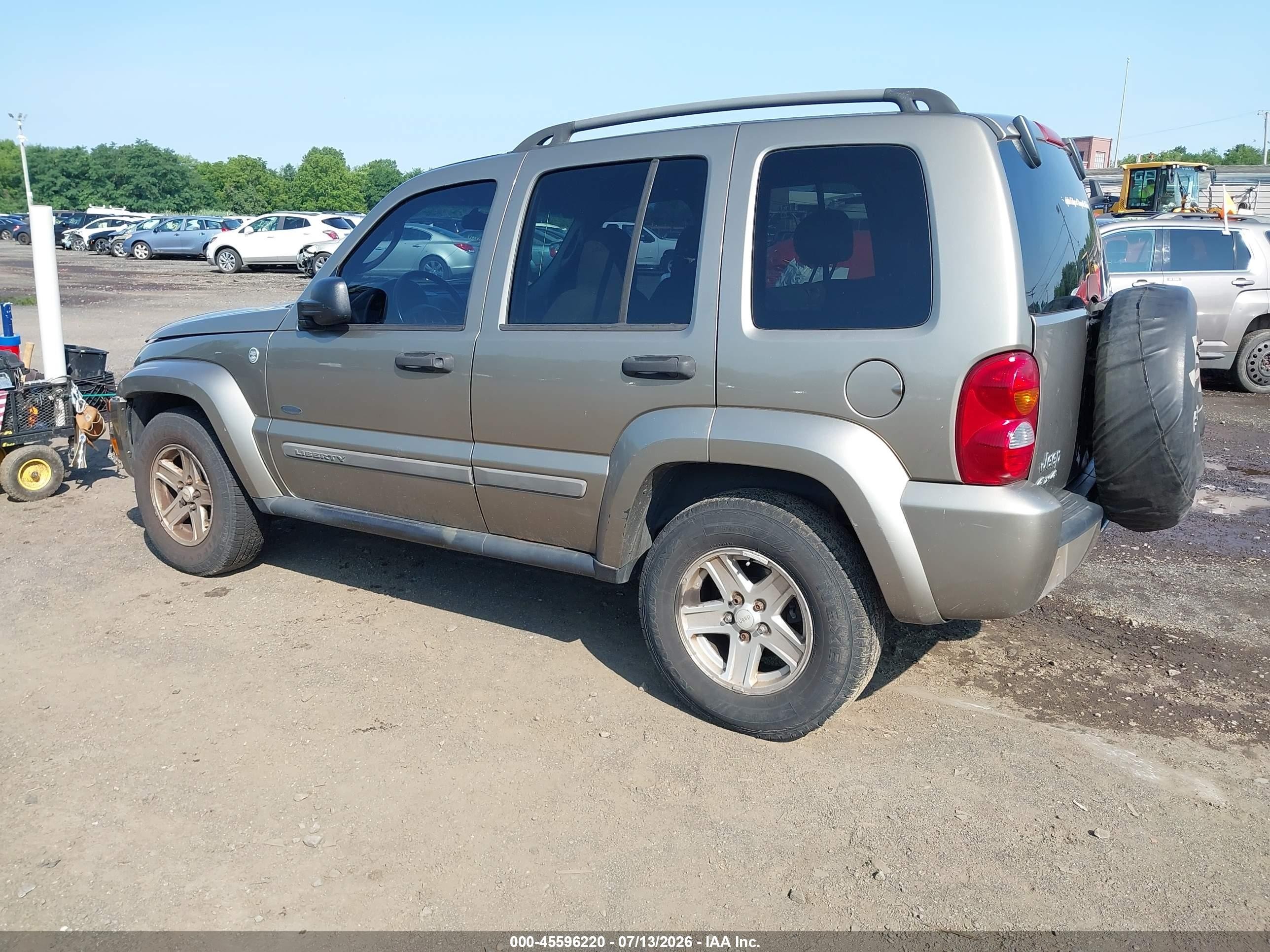 2007 Jeep Liberty Sport Gold vin: 1J4GL48K47W566747