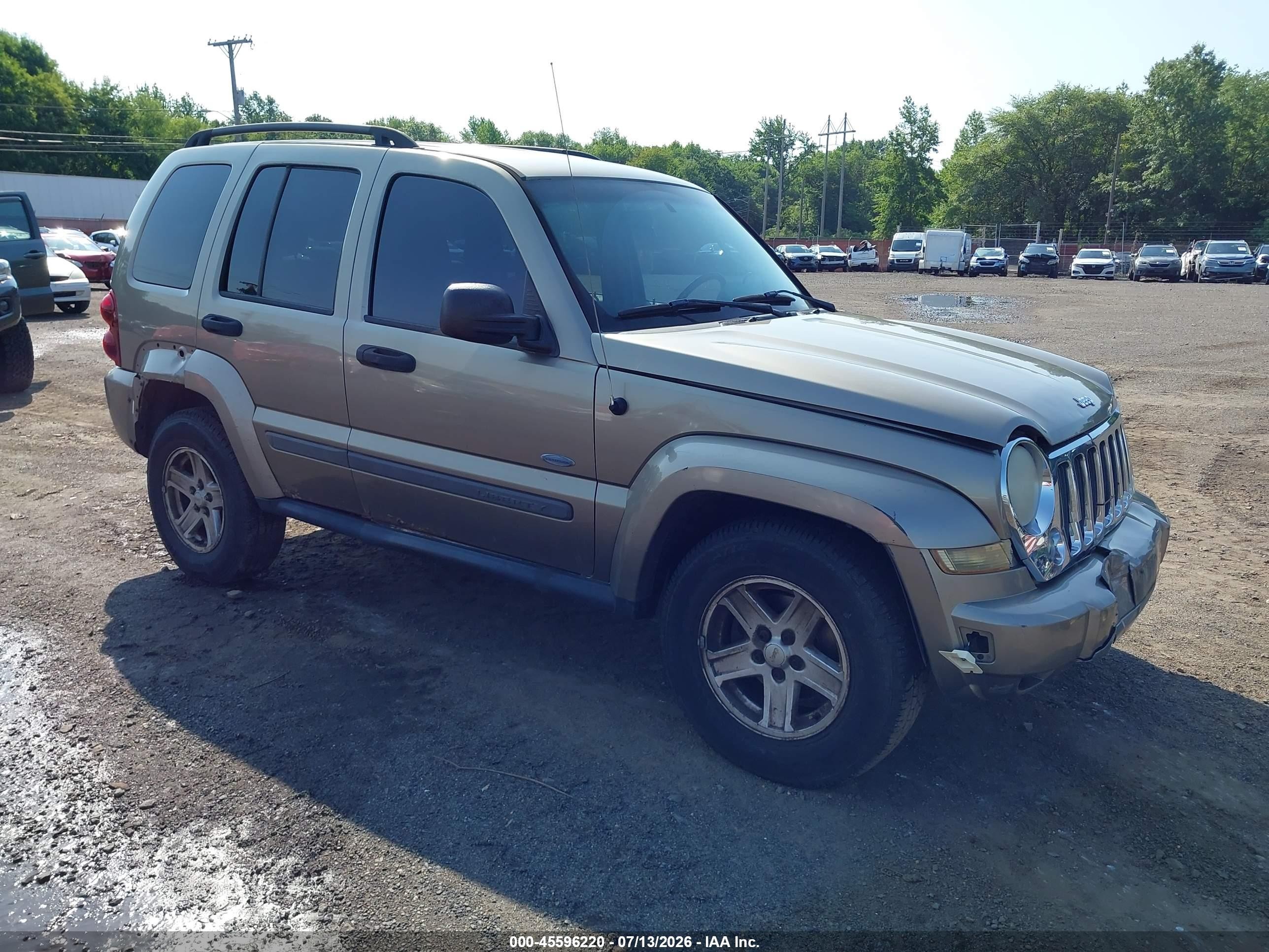 2007 Jeep Liberty Sport Gold vin: 1J4GL48K47W566747