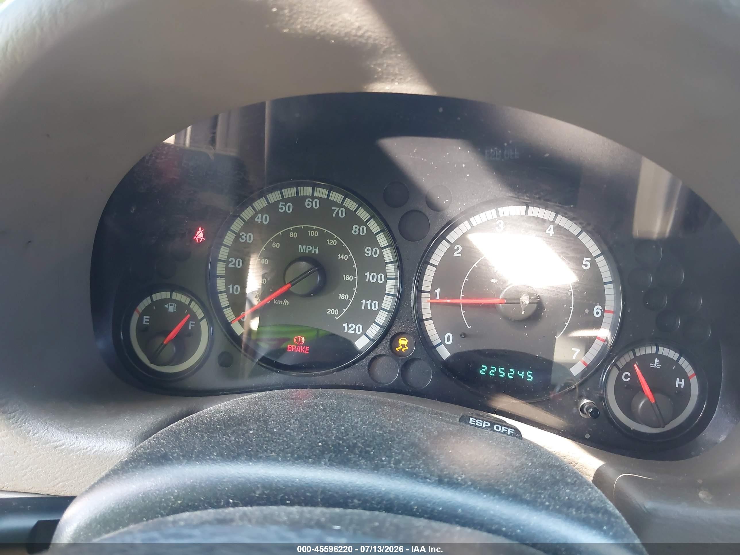 2007 Jeep Liberty Sport Gold vin: 1J4GL48K47W566747