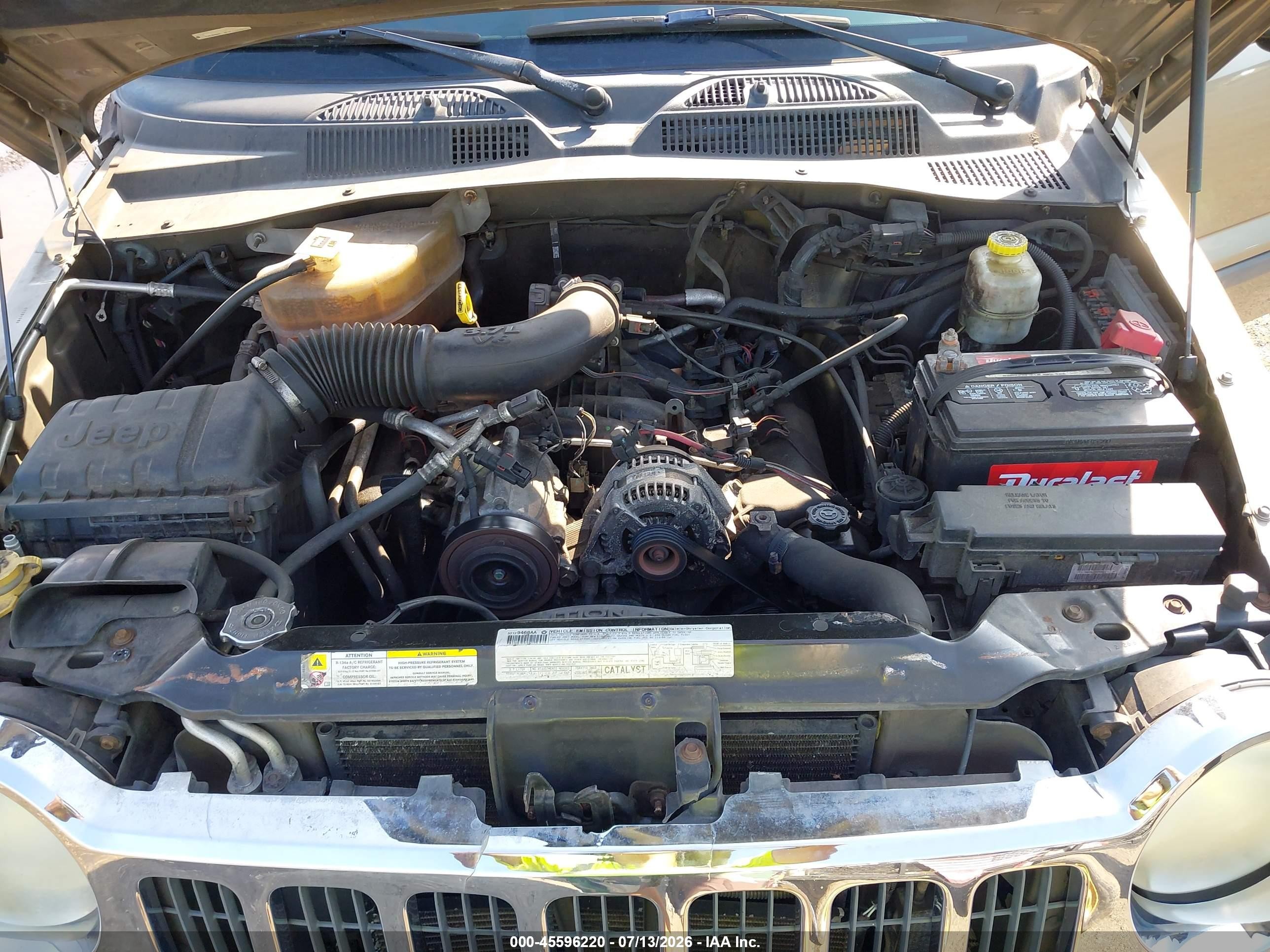2007 Jeep Liberty Sport Gold vin: 1J4GL48K47W566747