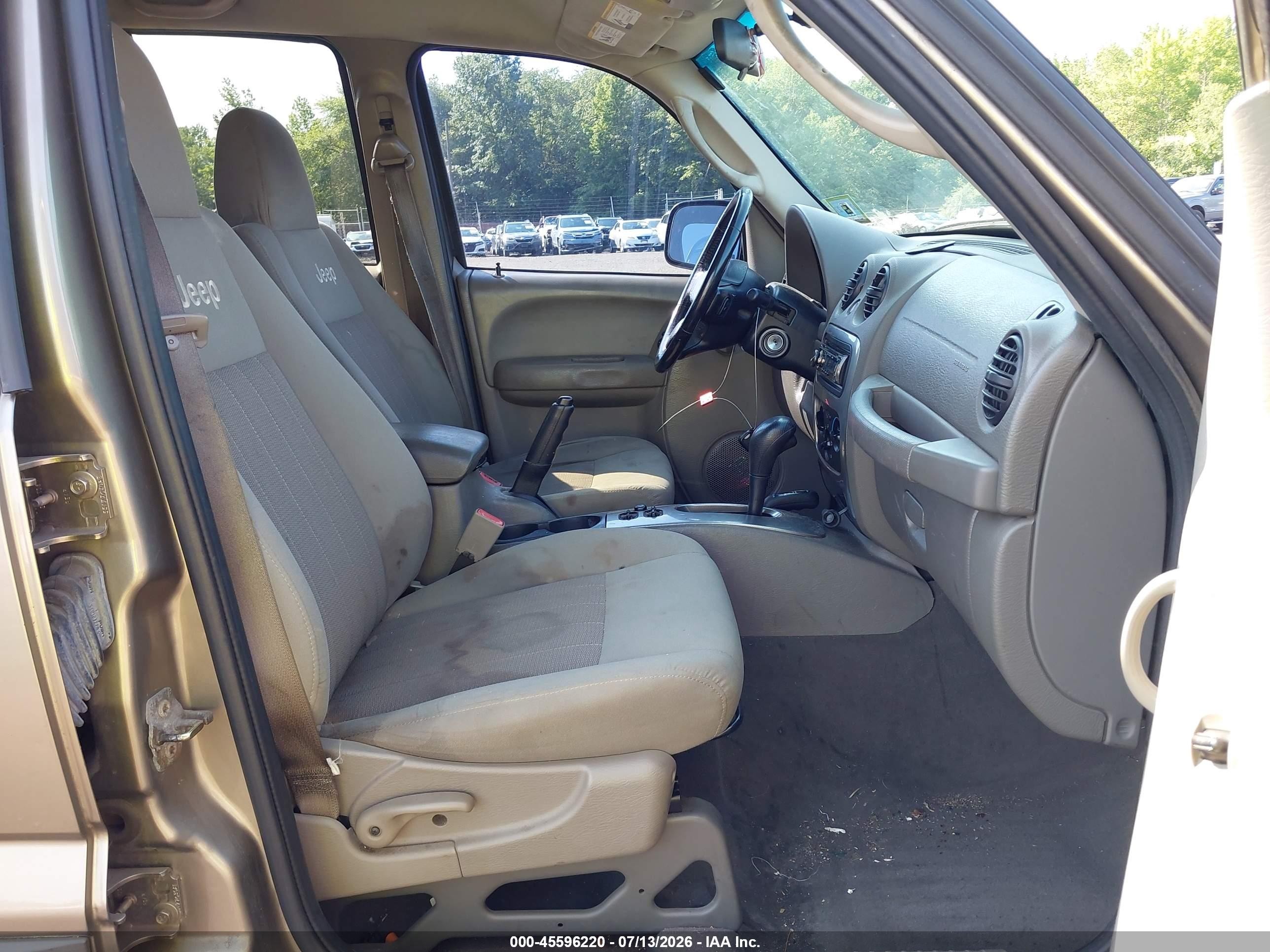 2007 Jeep Liberty Sport Gold vin: 1J4GL48K47W566747