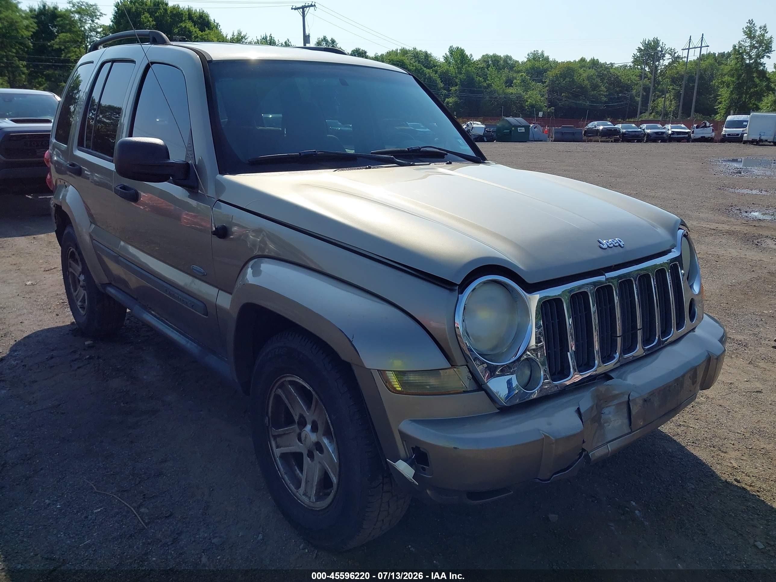 2007 Jeep Liberty Sport Gold vin: 1J4GL48K47W566747