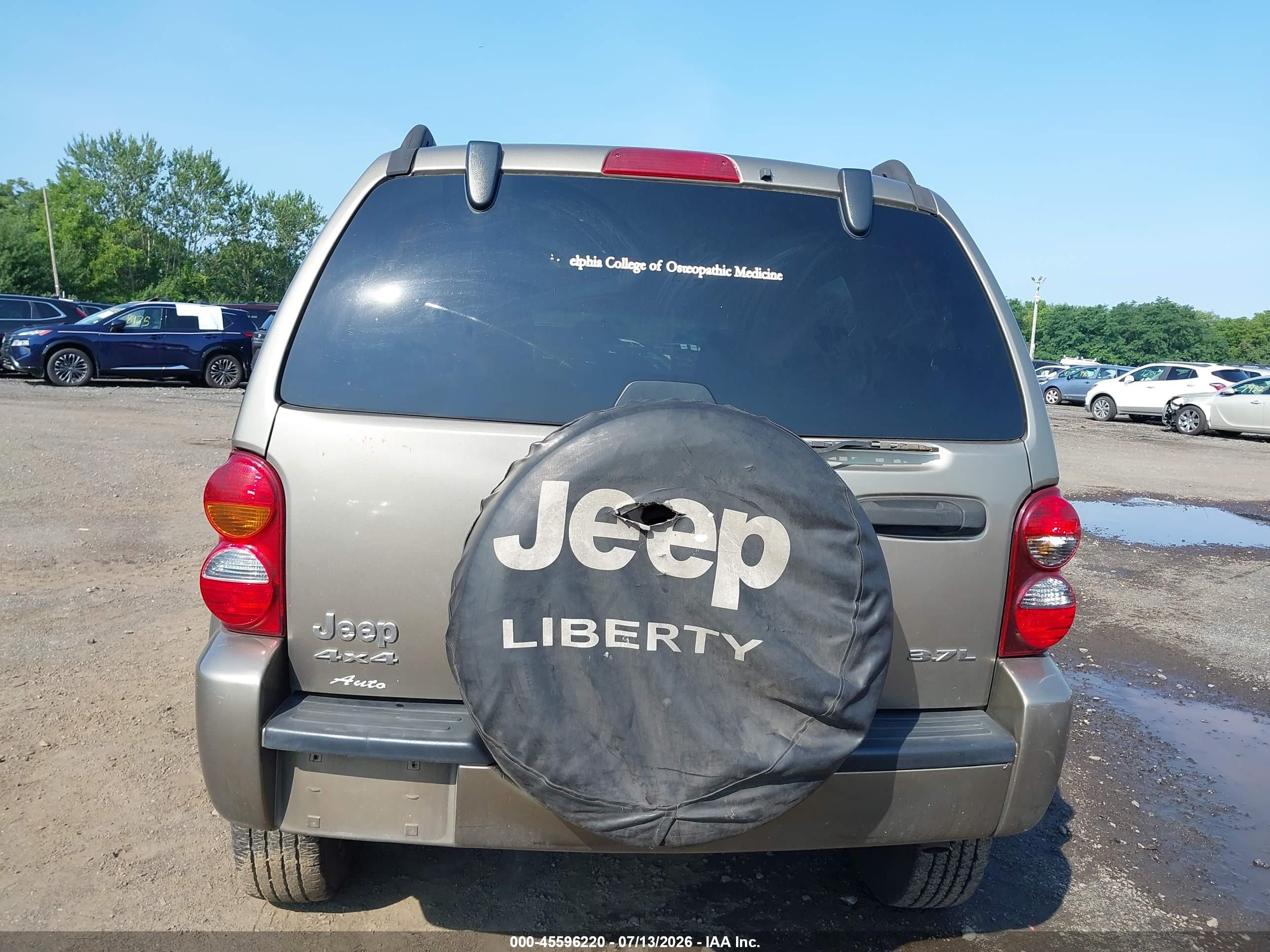 2007 Jeep Liberty Sport Gold vin: 1J4GL48K47W566747