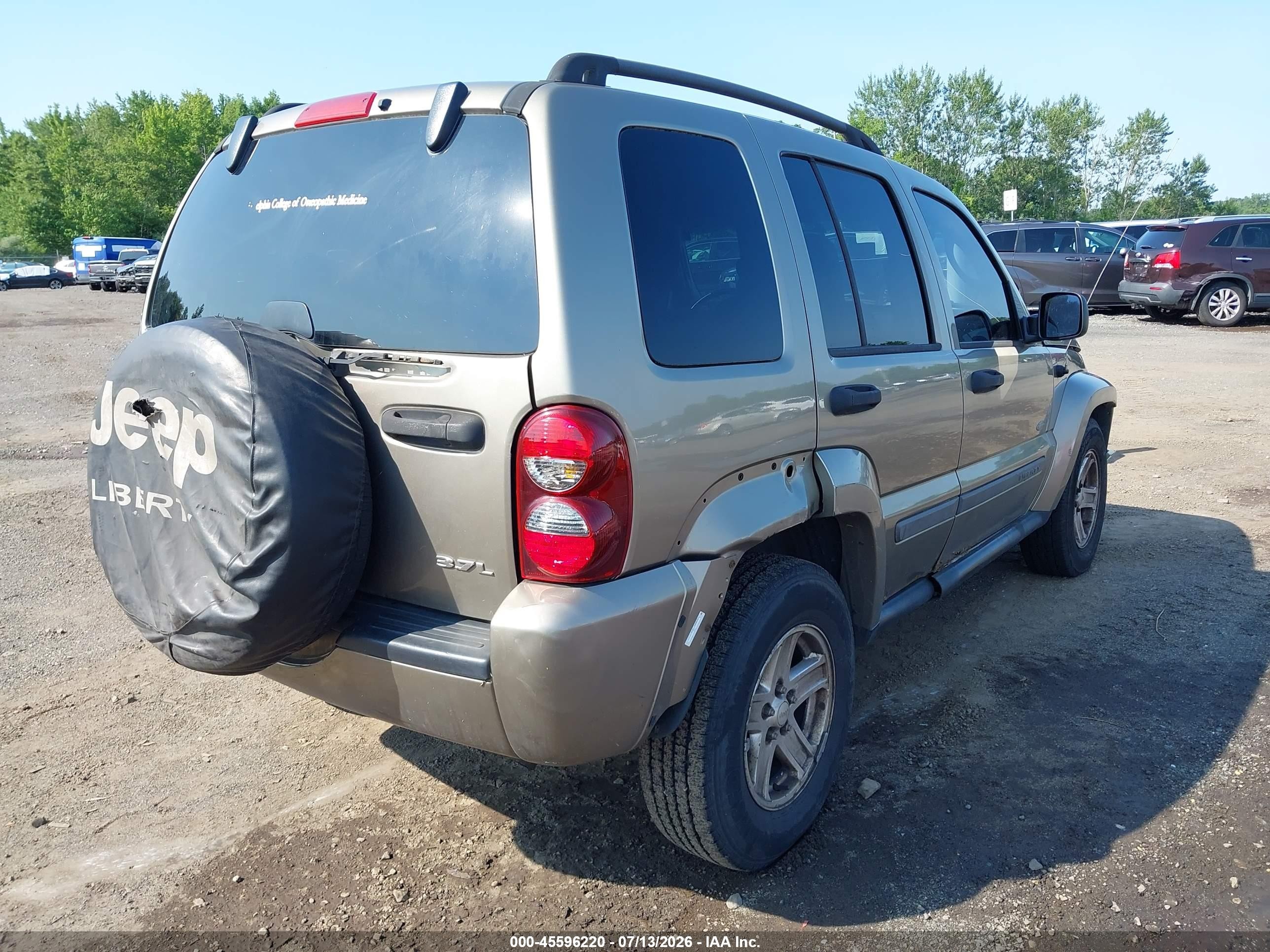 2007 Jeep Liberty Sport Gold vin: 1J4GL48K47W566747