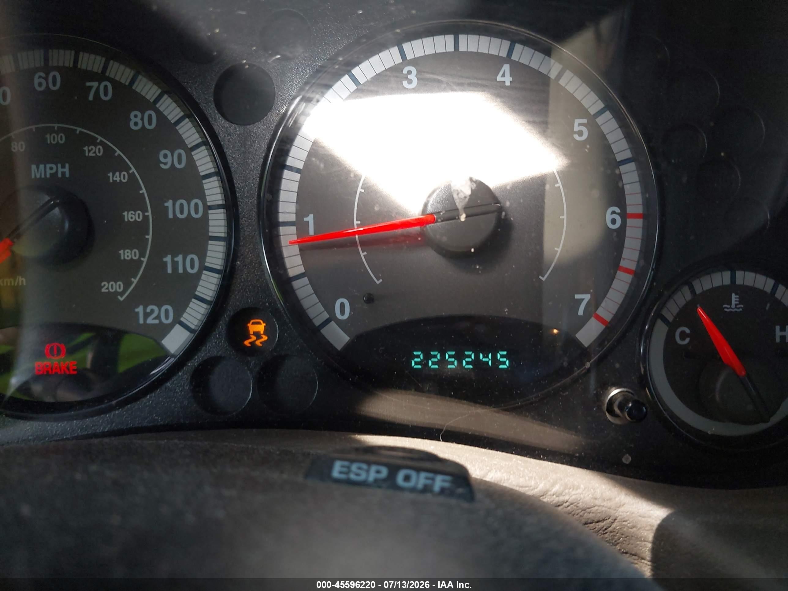 2007 Jeep Liberty Sport Gold vin: 1J4GL48K47W566747