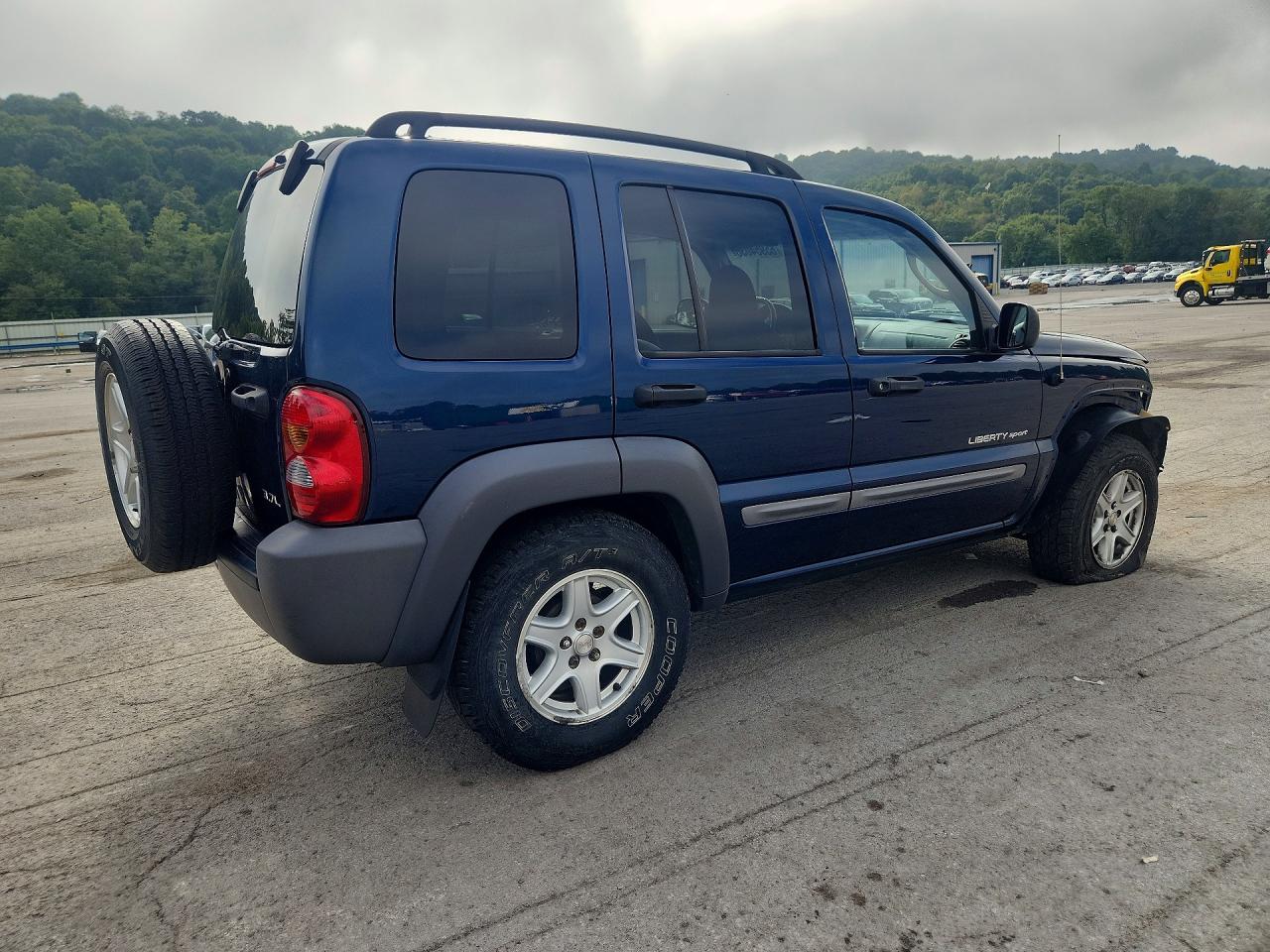 2002 Jeep Liberty Sport Blue vin: 1J4GL48K52W353766