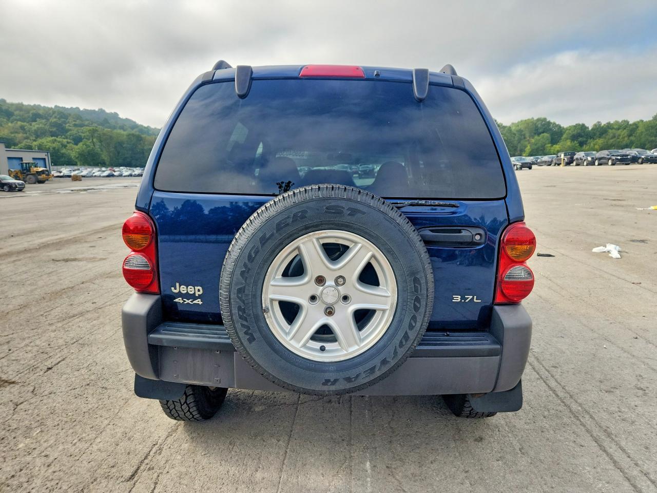 2002 Jeep Liberty Sport Blue vin: 1J4GL48K52W353766