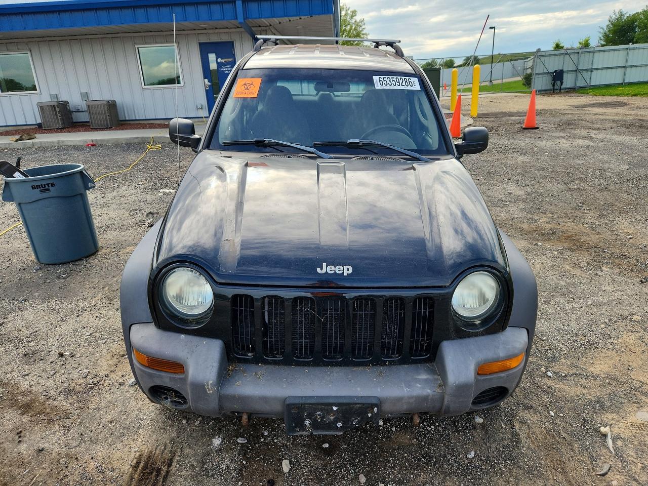 2004 Jeep Liberty Sport Black vin: 1J4GL48K54W248583