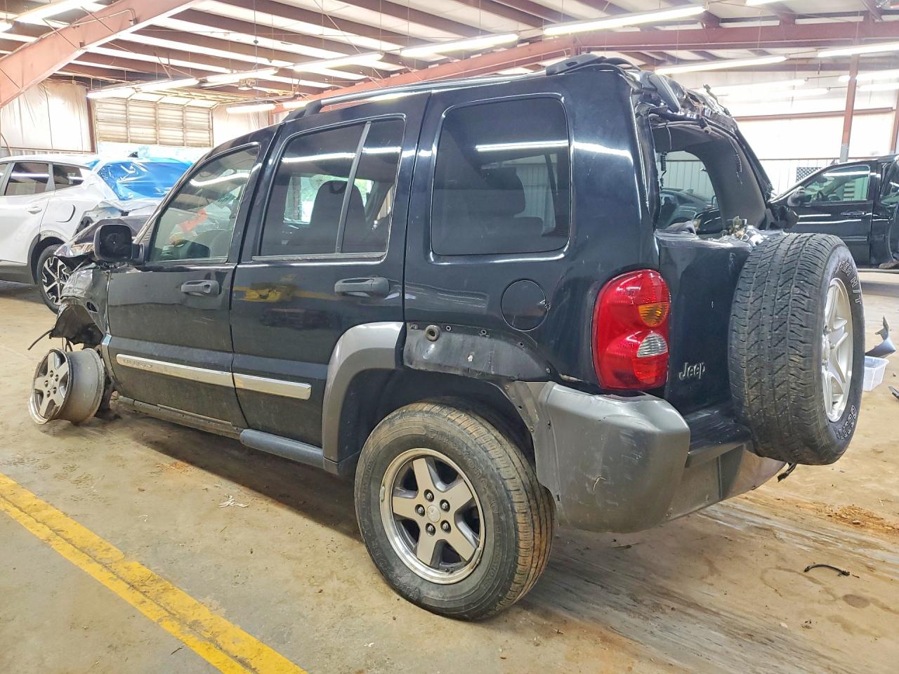 2006 Jeep Liberty Sport Black vin: 1J4GL48K56W190638