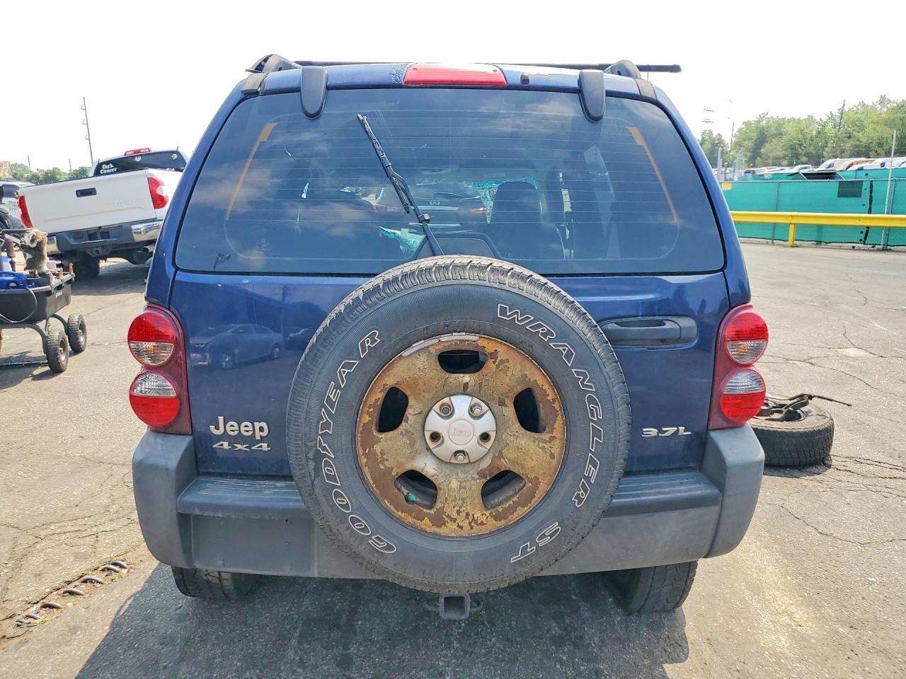 2006 Jeep Liberty Sport Blue vin: 1J4GL48K56W223427