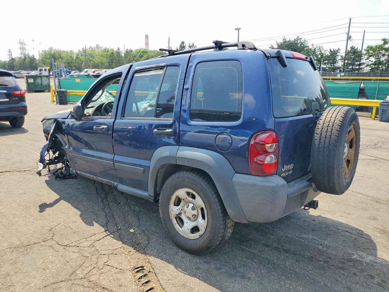 2006 Jeep Liberty Sport Blue vin: 1J4GL48K56W223427