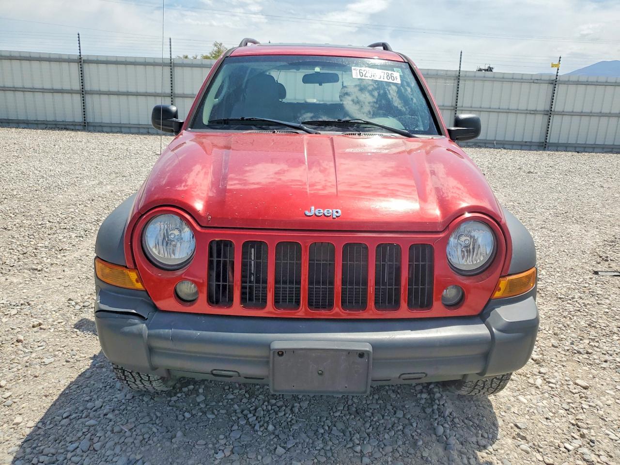 2006 Jeep Liberty Sport Red vin: 1J4GL48K56W249686