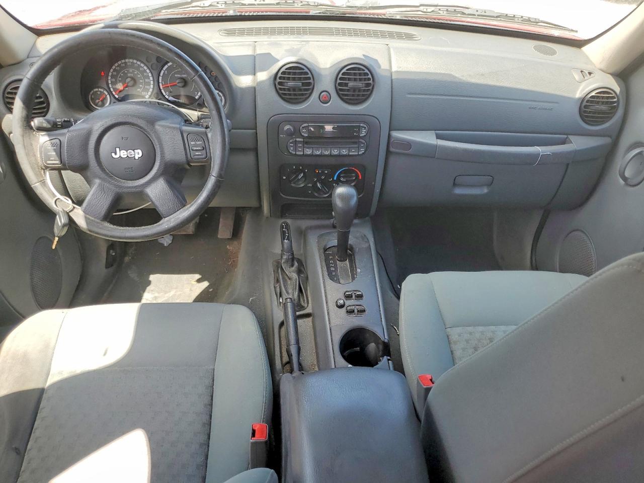 2006 Jeep Liberty Sport Red vin: 1J4GL48K56W249686