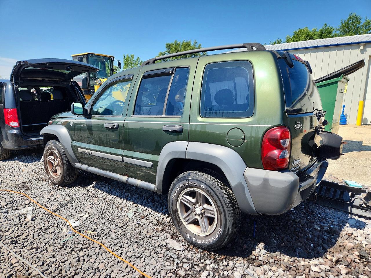 2006 Jeep Liberty Sport Green vin: 1J4GL48K56W259327