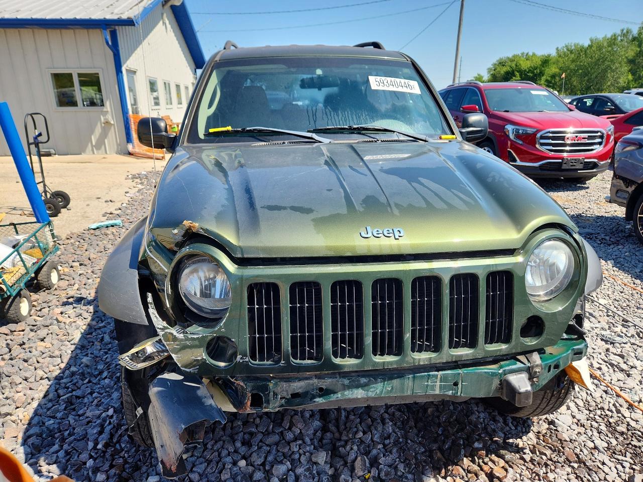 2006 Jeep Liberty Sport Green vin: 1J4GL48K56W259327