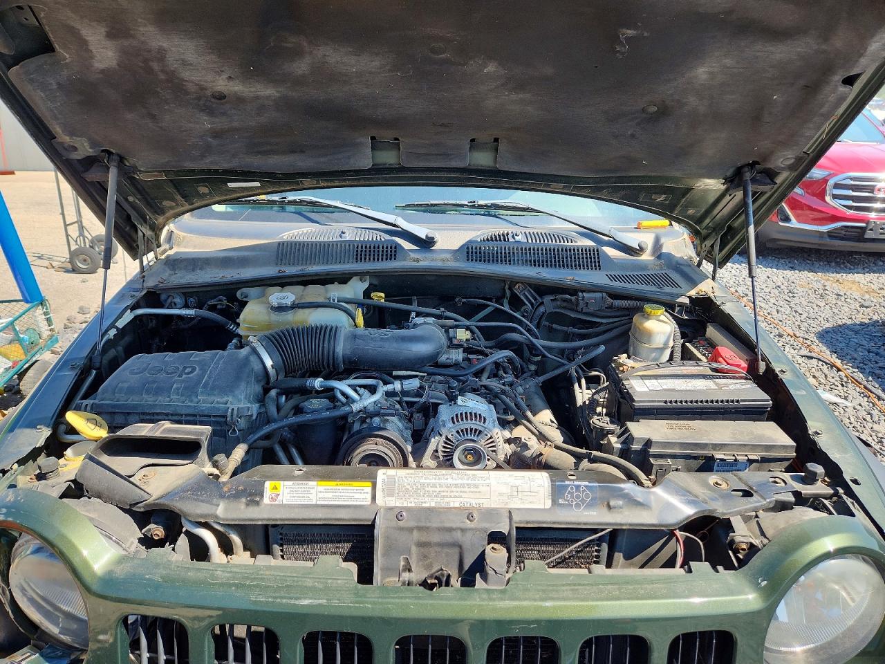 2006 Jeep Liberty Sport Green vin: 1J4GL48K56W259327