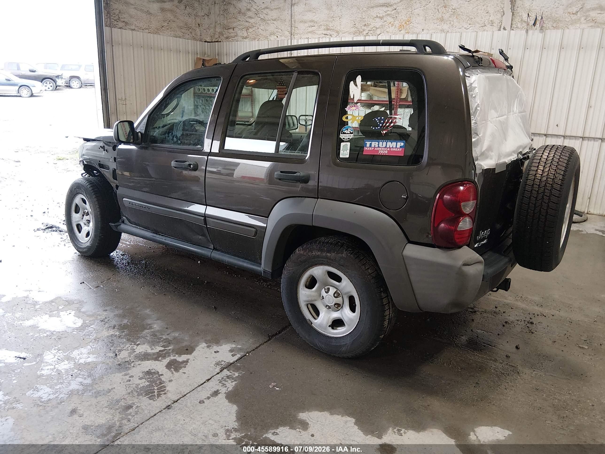 2006 Jeep Liberty Sport Green vin: 1J4GL48K56W273180