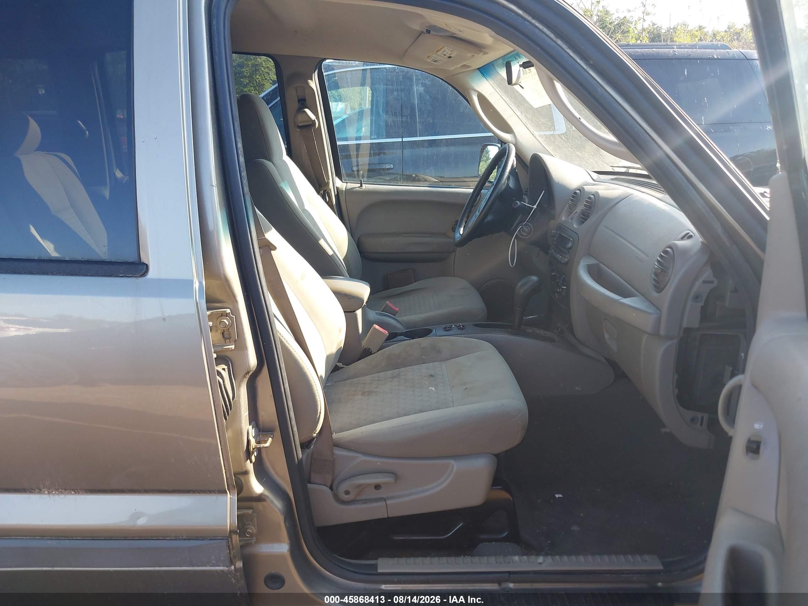 2007 Jeep Liberty Sport Gray vin: 1J4GL48K57W704876