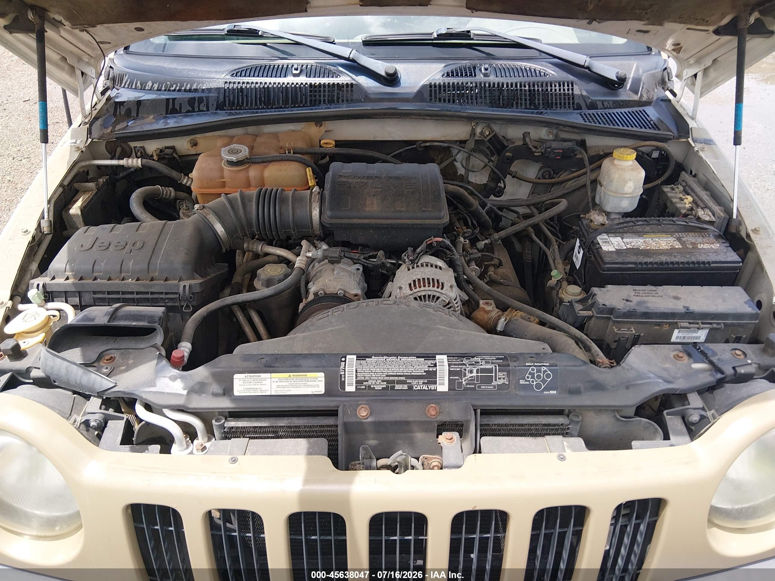2003 Jeep Liberty Sport Brown vin: 1J4GL48K63W618535