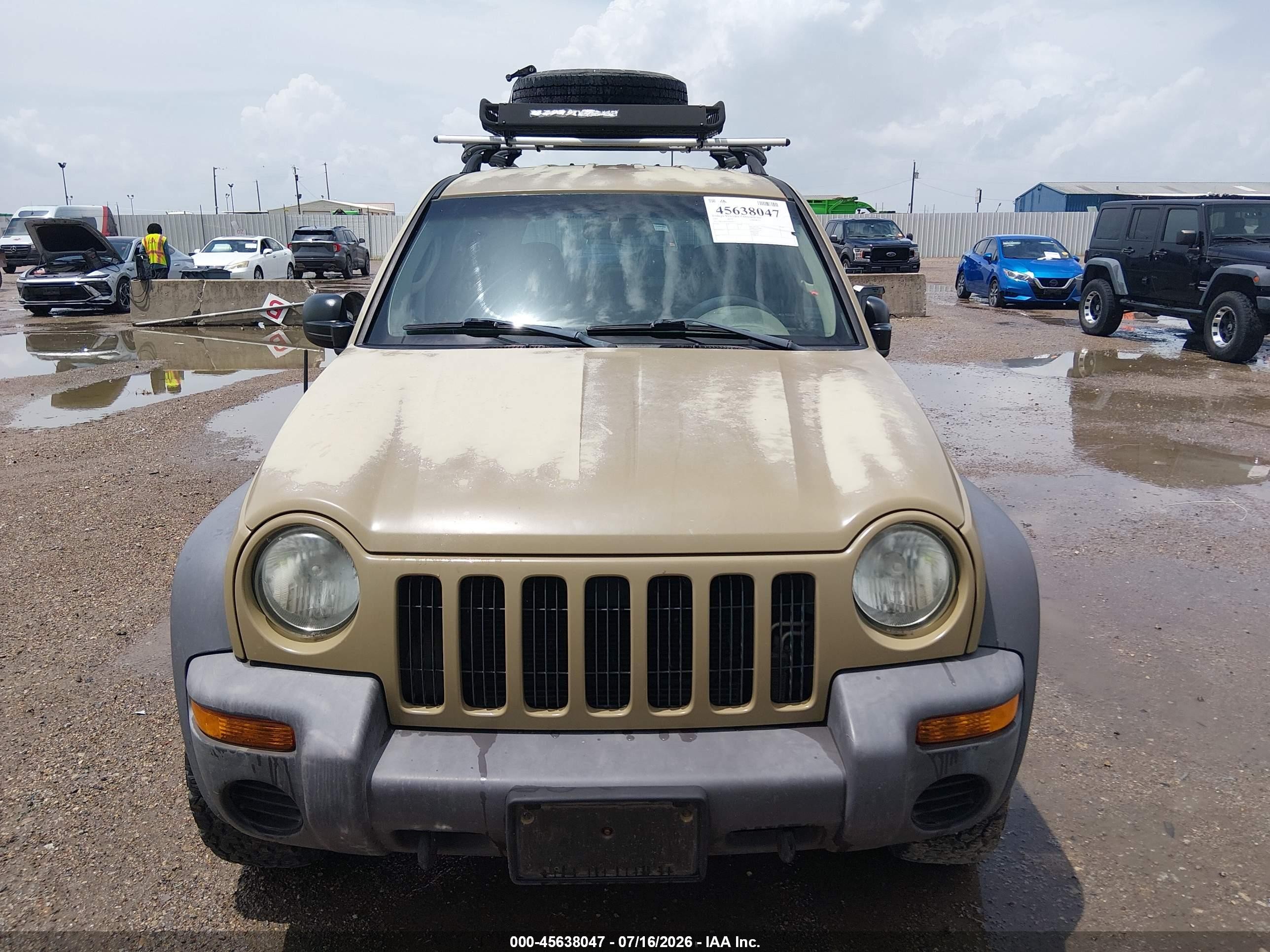 2003 Jeep Liberty Sport Brown vin: 1J4GL48K63W618535