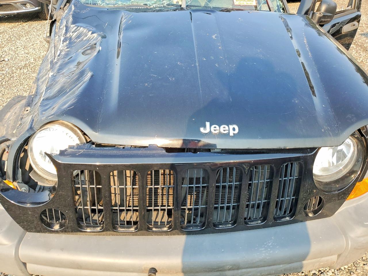2005 Jeep Liberty Sport Черный vin: 1J4GL48K65W671755