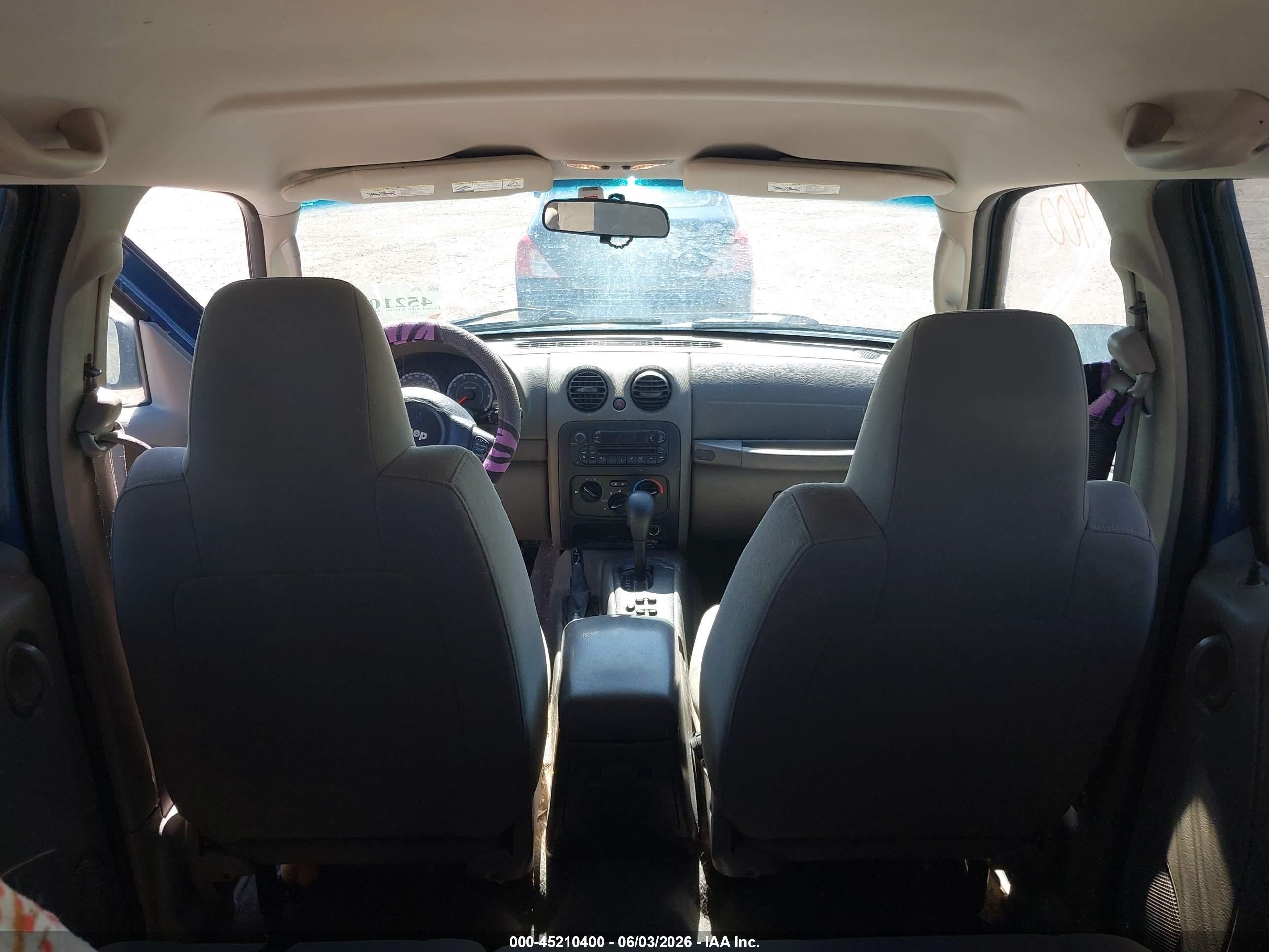 2006 Jeep Liberty Sport Синий vin: 1J4GL48K66W197520
