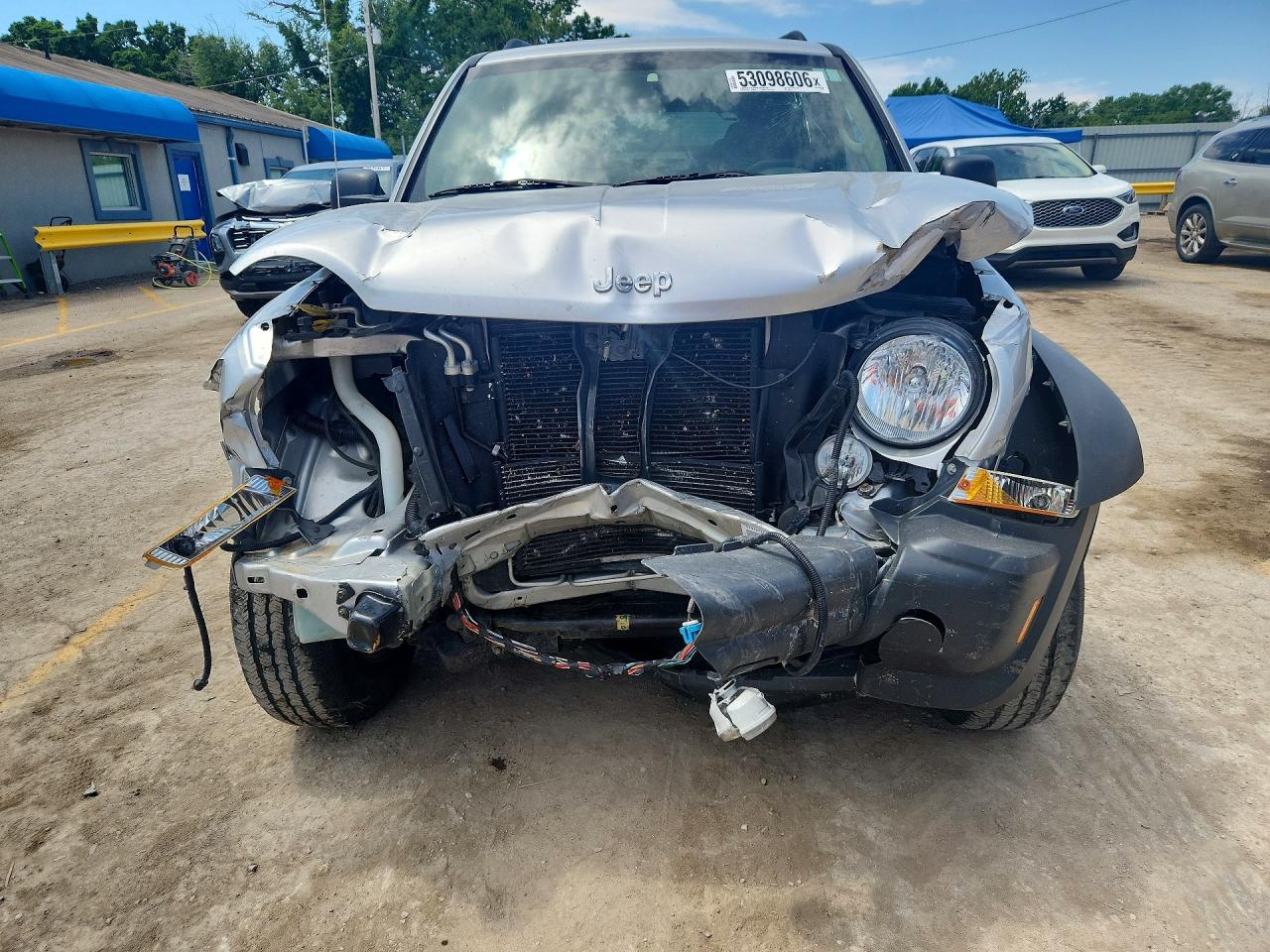 2006 Jeep Liberty Sport Silver vin: 1J4GL48K66W252418