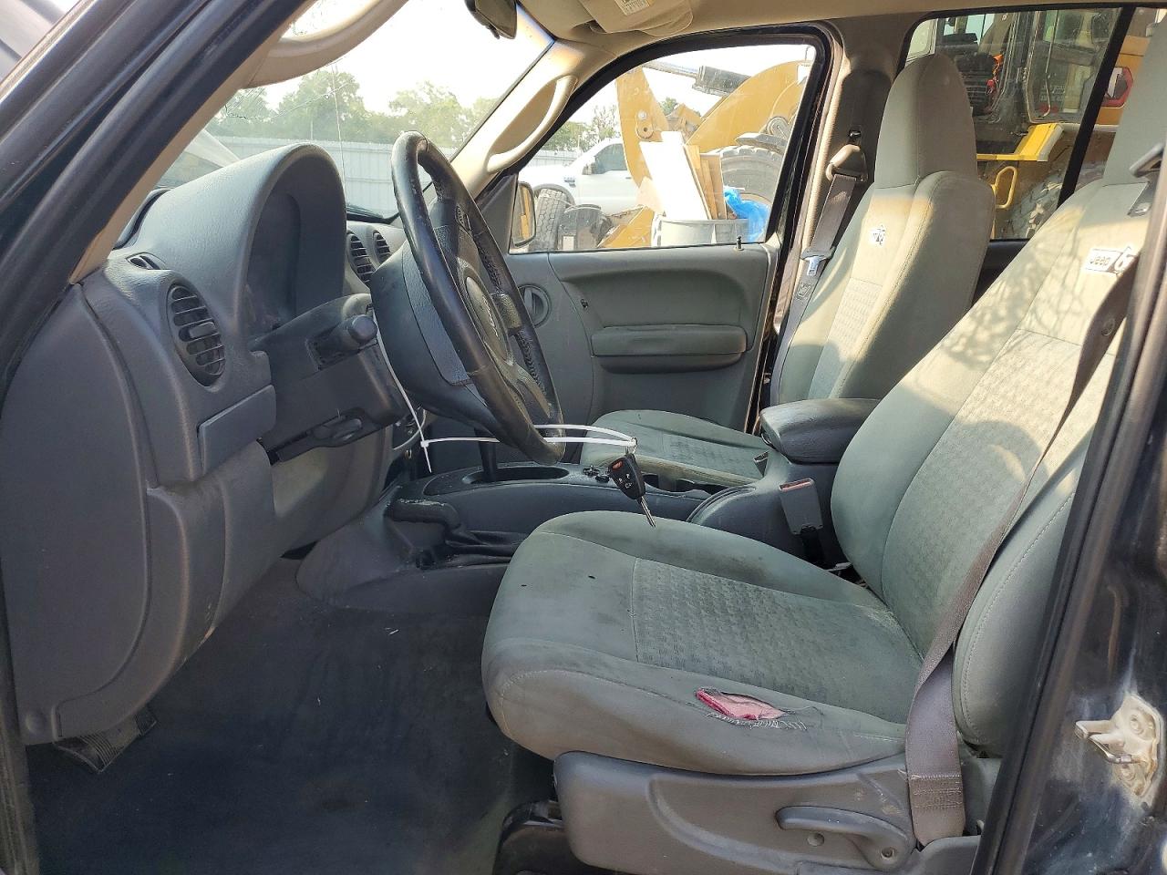 2006 Jeep Liberty Sport Black vin: 1J4GL48K66W291834