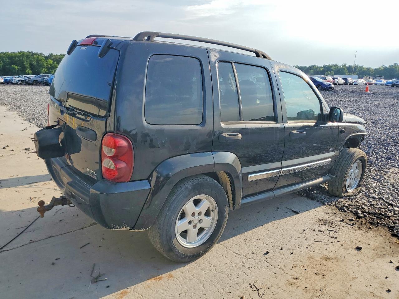 2006 Jeep Liberty Sport Black vin: 1J4GL48K66W291834