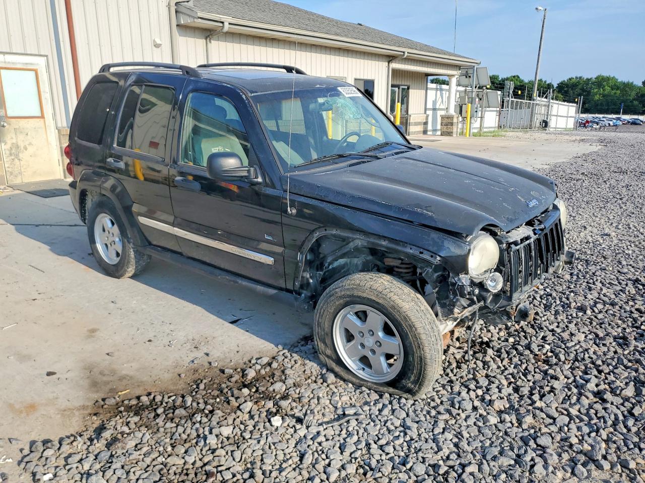 2006 Jeep Liberty Sport Black vin: 1J4GL48K66W291834