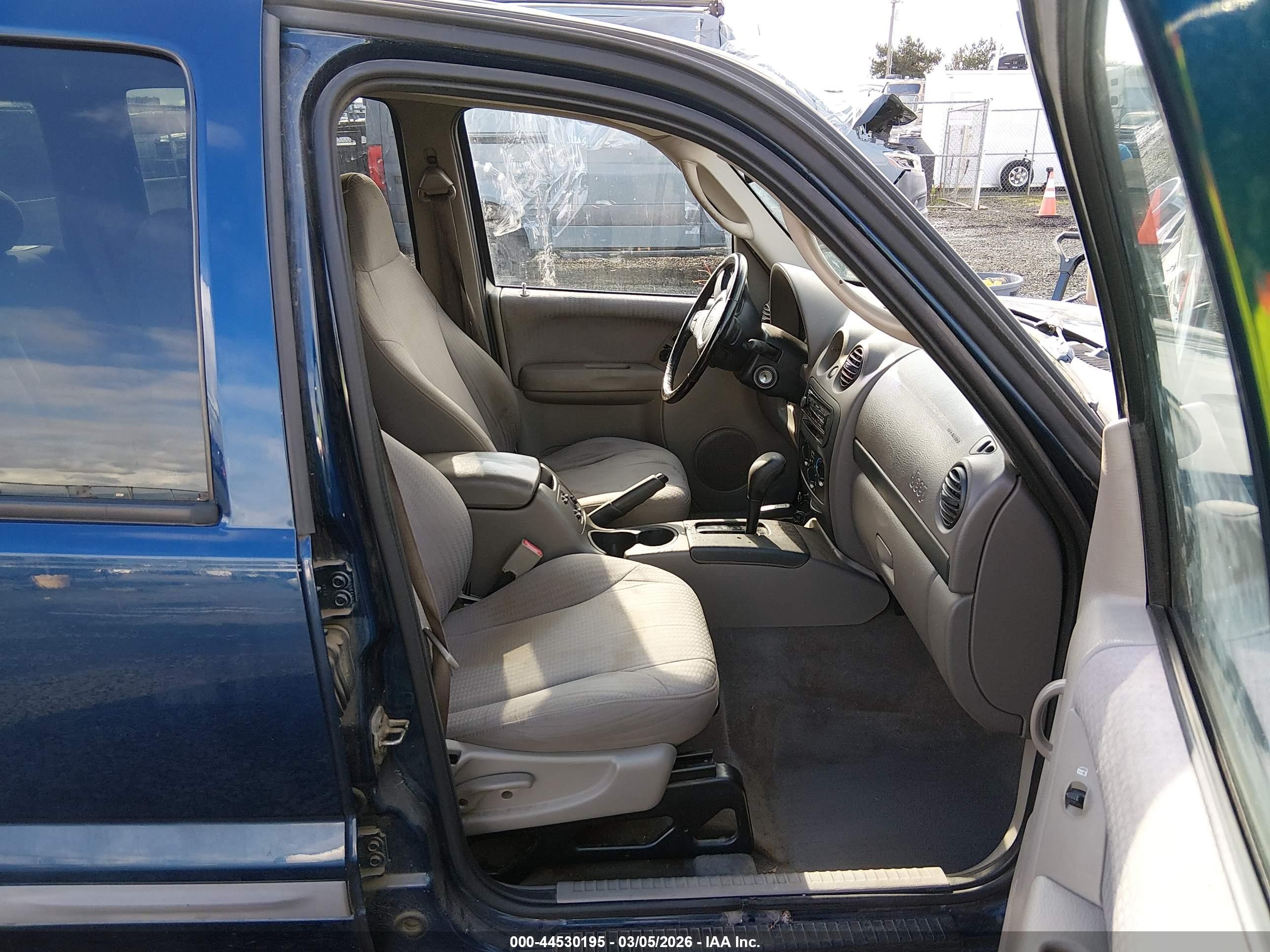 2002 Jeep Liberty Sport Dark Blue vin: 1J4GL48K72W122142
