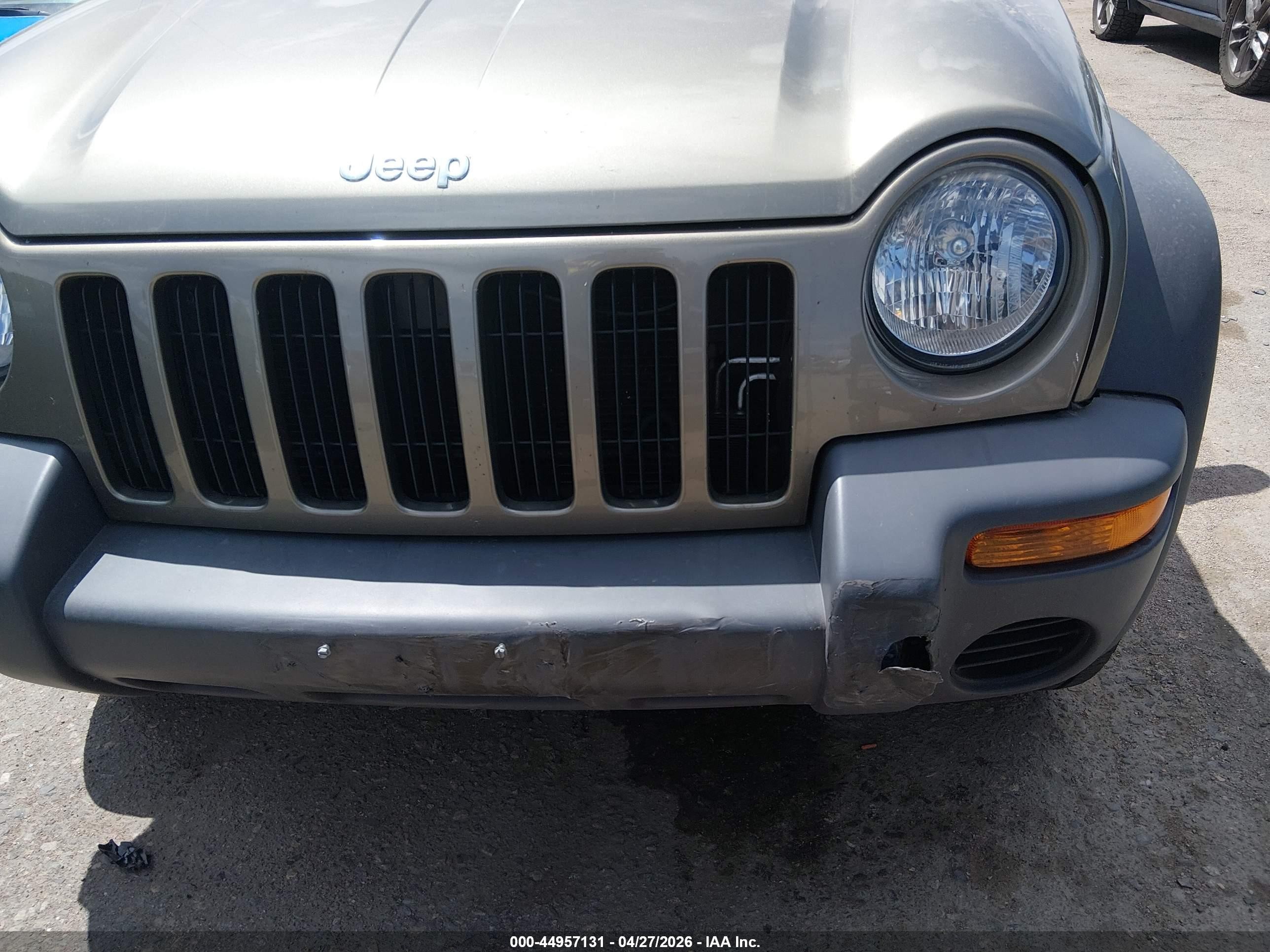2003 Jeep Liberty Sport Tan vin: 1J4GL48K73W718465