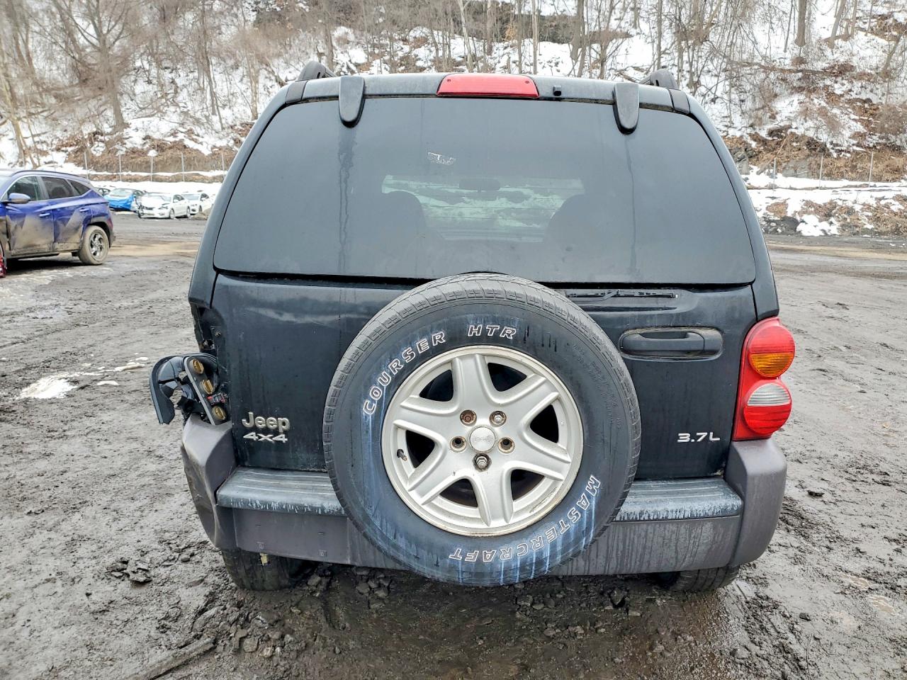 2003 Jeep Liberty Sport Черный vin: 1J4GL48K73W732396