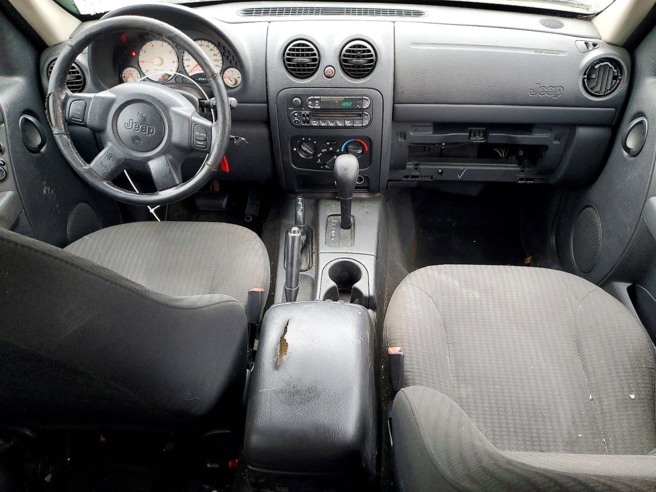 2003 Jeep Liberty Sport Черный vin: 1J4GL48K73W732396