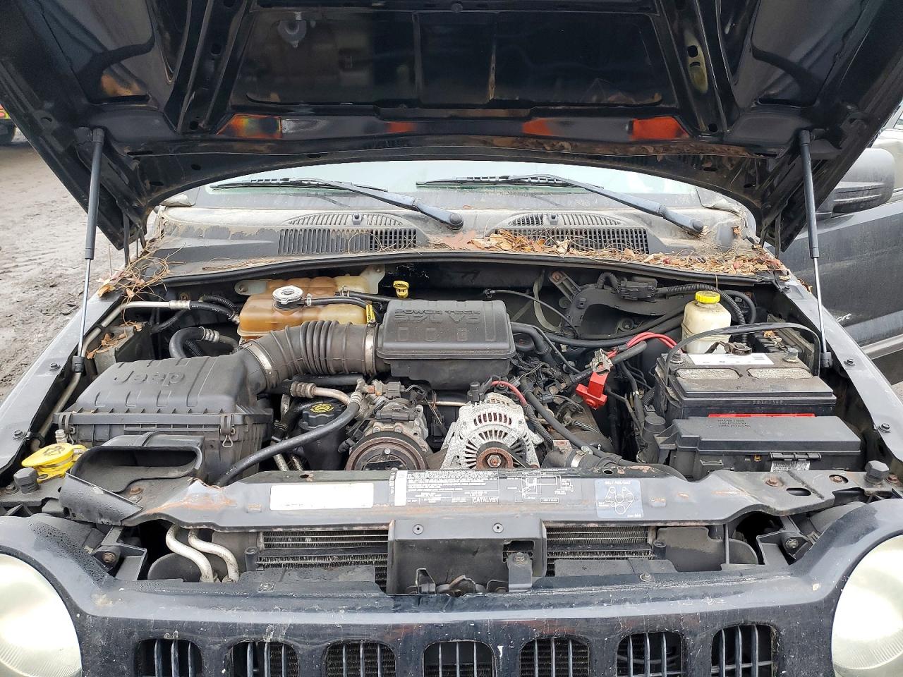 2003 Jeep Liberty Sport Черный vin: 1J4GL48K73W732396